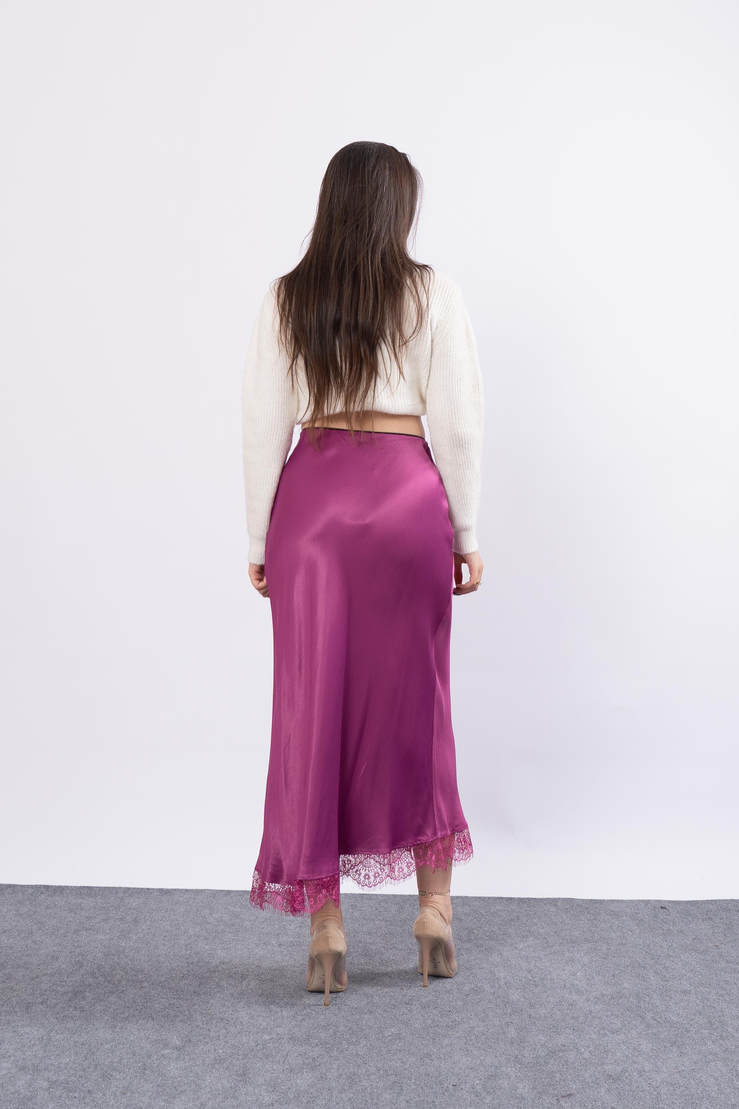 K-6751 DANTEL VEREV DÜZ ETEK