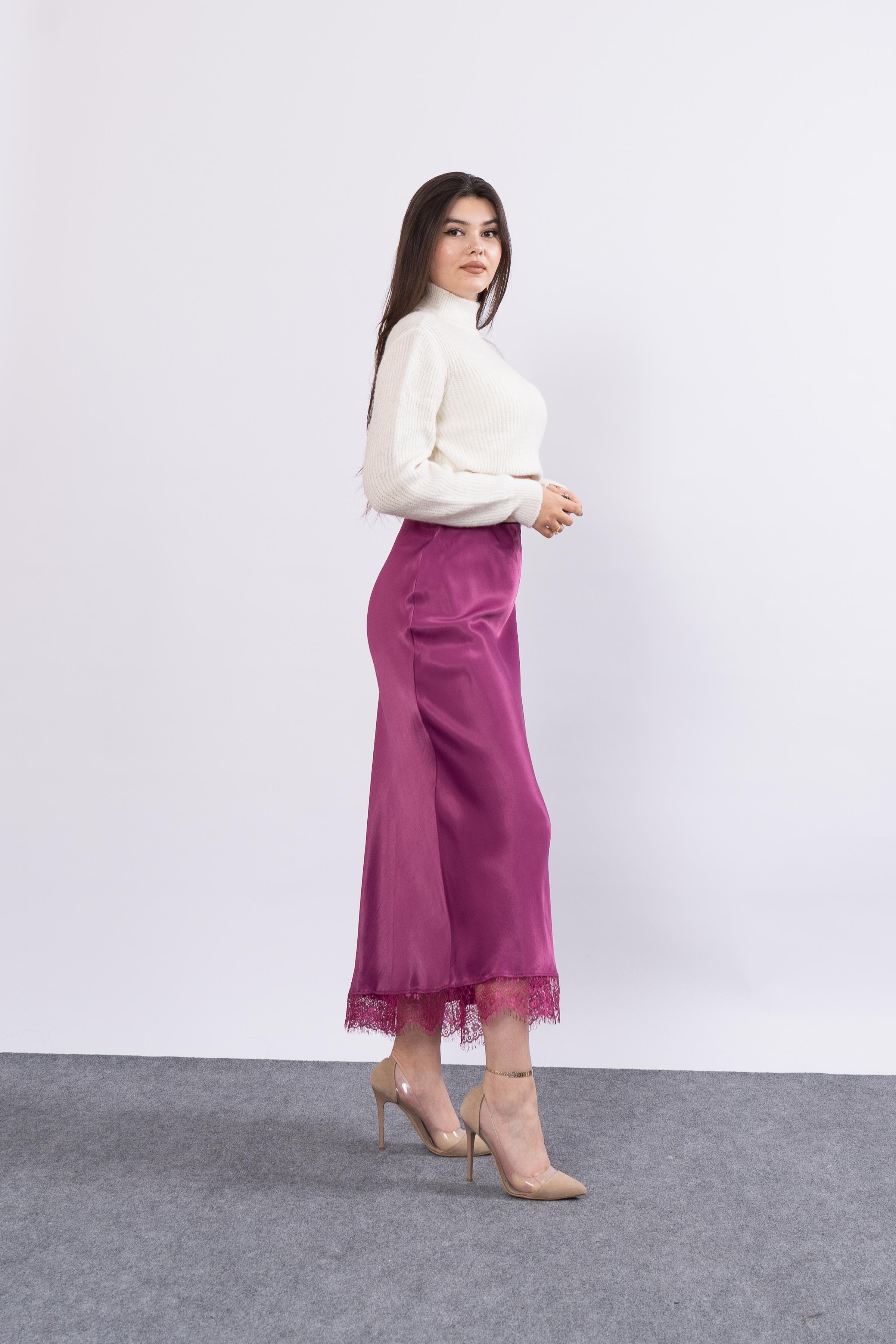 K-6751 DANTEL VEREV DÜZ ETEK