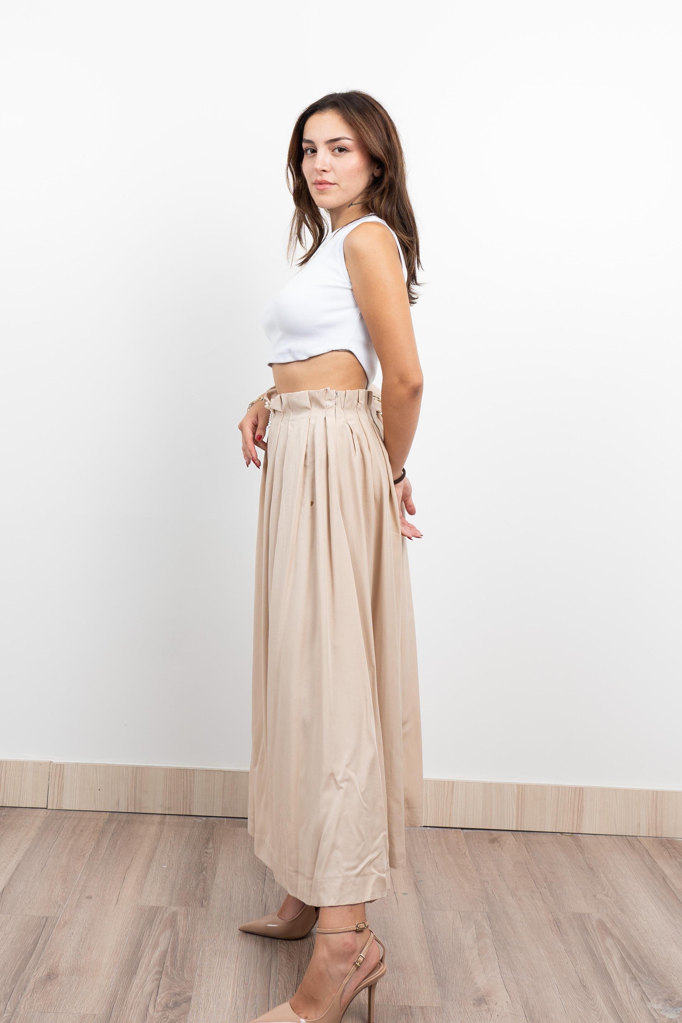 Pilikaşe Üzeri Puntolu Uzun Etek 6792