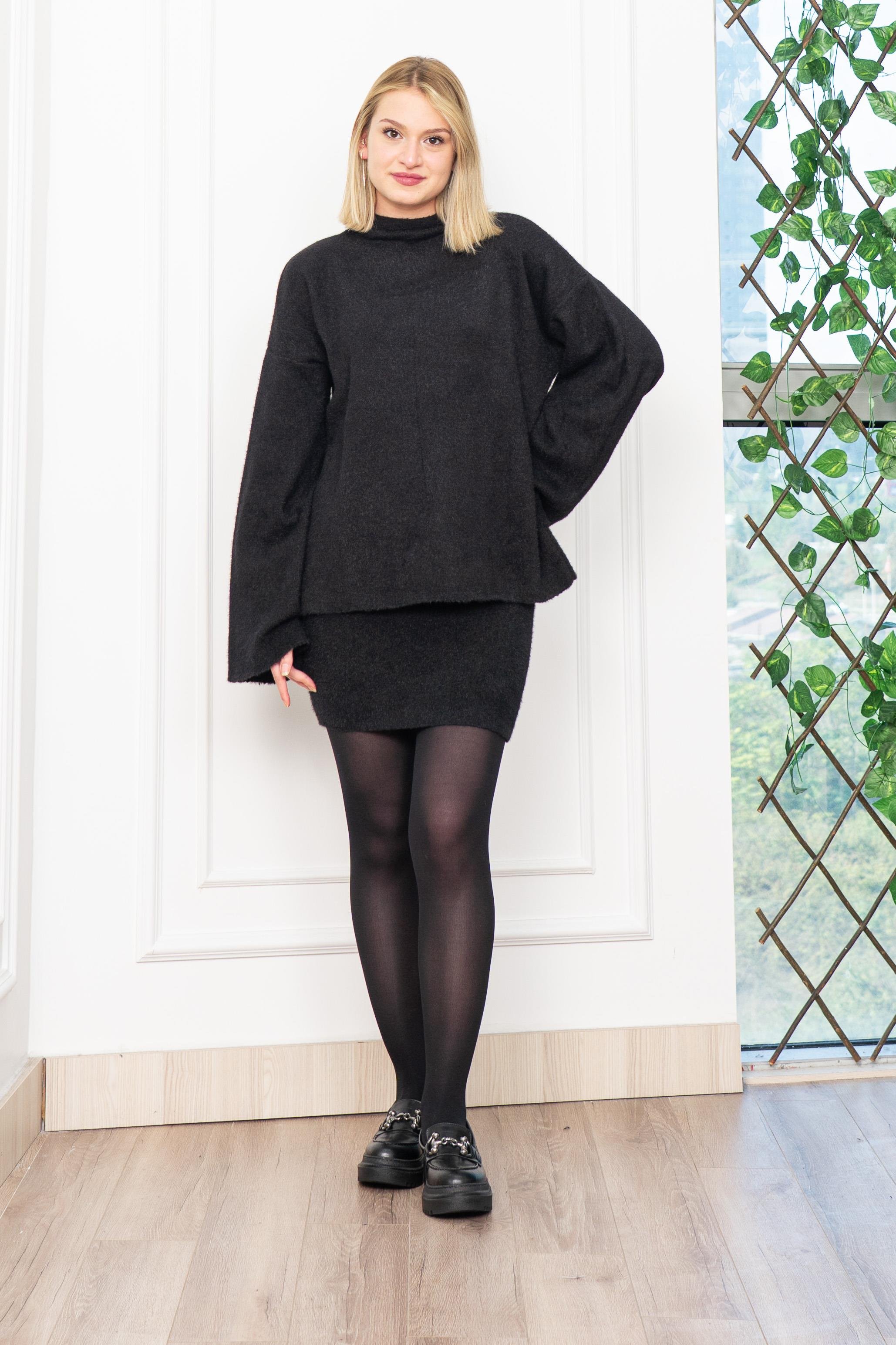 Urban Triko Etek ve Dik Yakaİkili Takım 4568