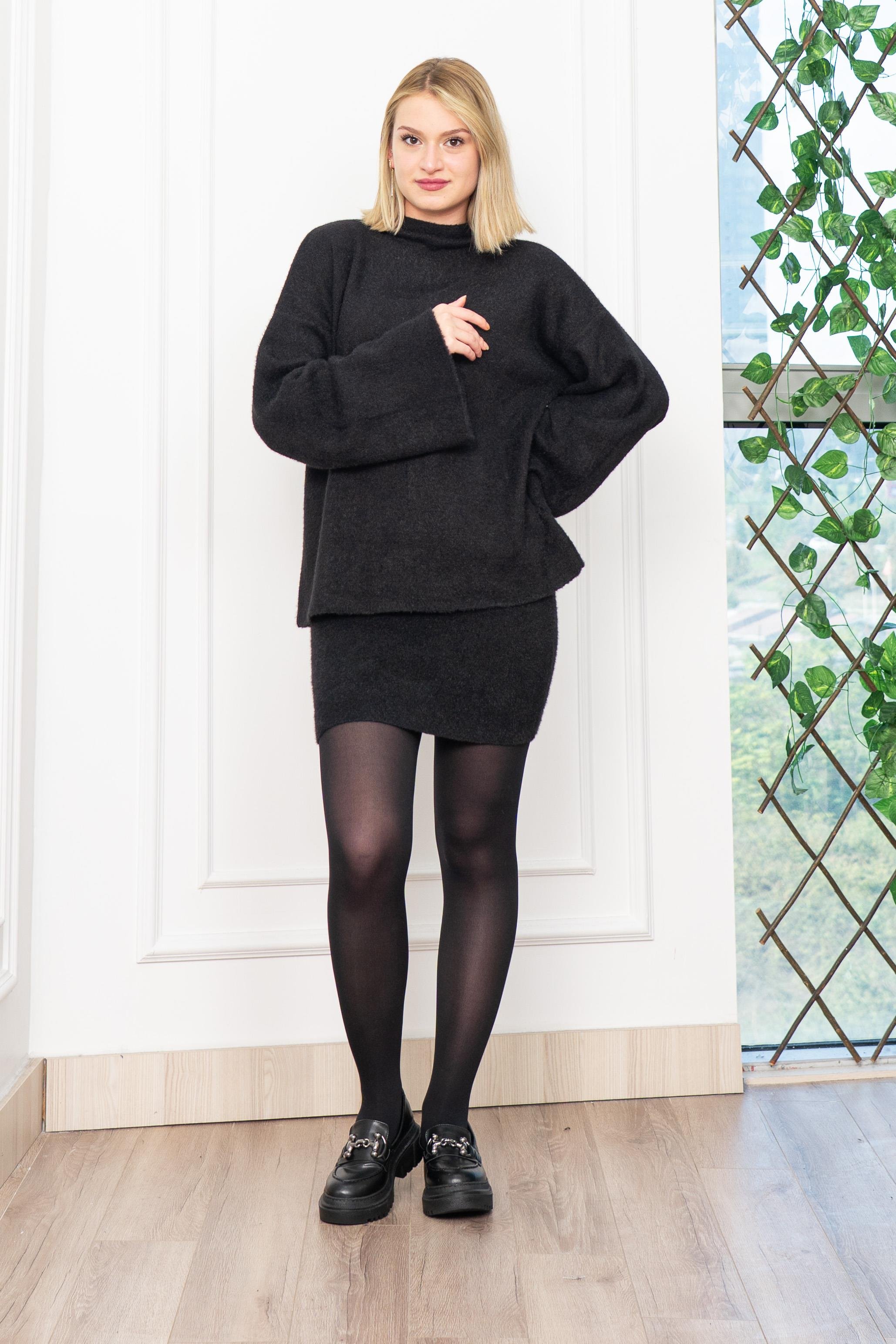 Urban Triko Etek ve Dik Yakaİkili Takım 4568