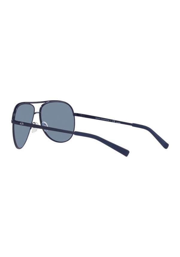 Armani Exchange AX2002 6000/8G Siyah Metal Damla Erkek Güneş Gözlüğü 