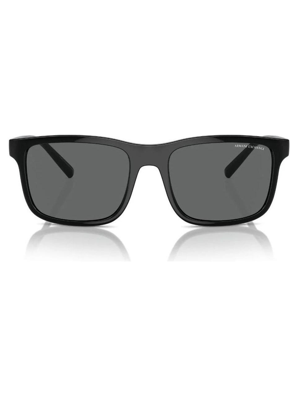 Armani Exchange AX4145S 81587 Siyah Kemik çerçeveli Füme UV400 Camlı Güneş Gözlüğü