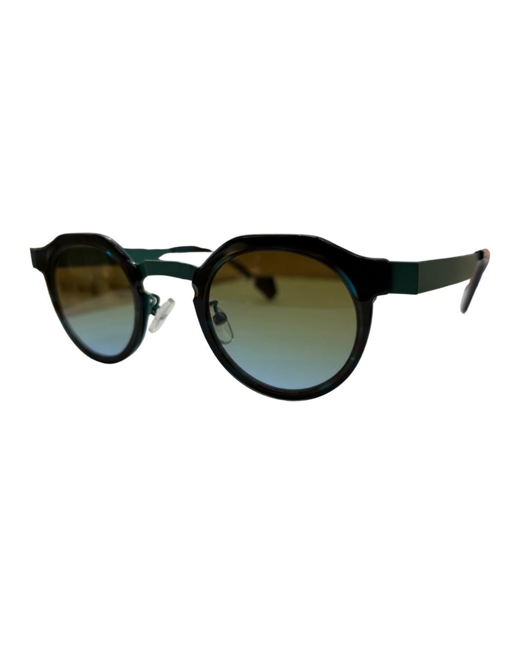 EDL Paris 8614 C004 Metal Çerçeve Yeşil Degrade Cam Erkek, Kadın ve Unisex Oval Güneş Gözlüğü