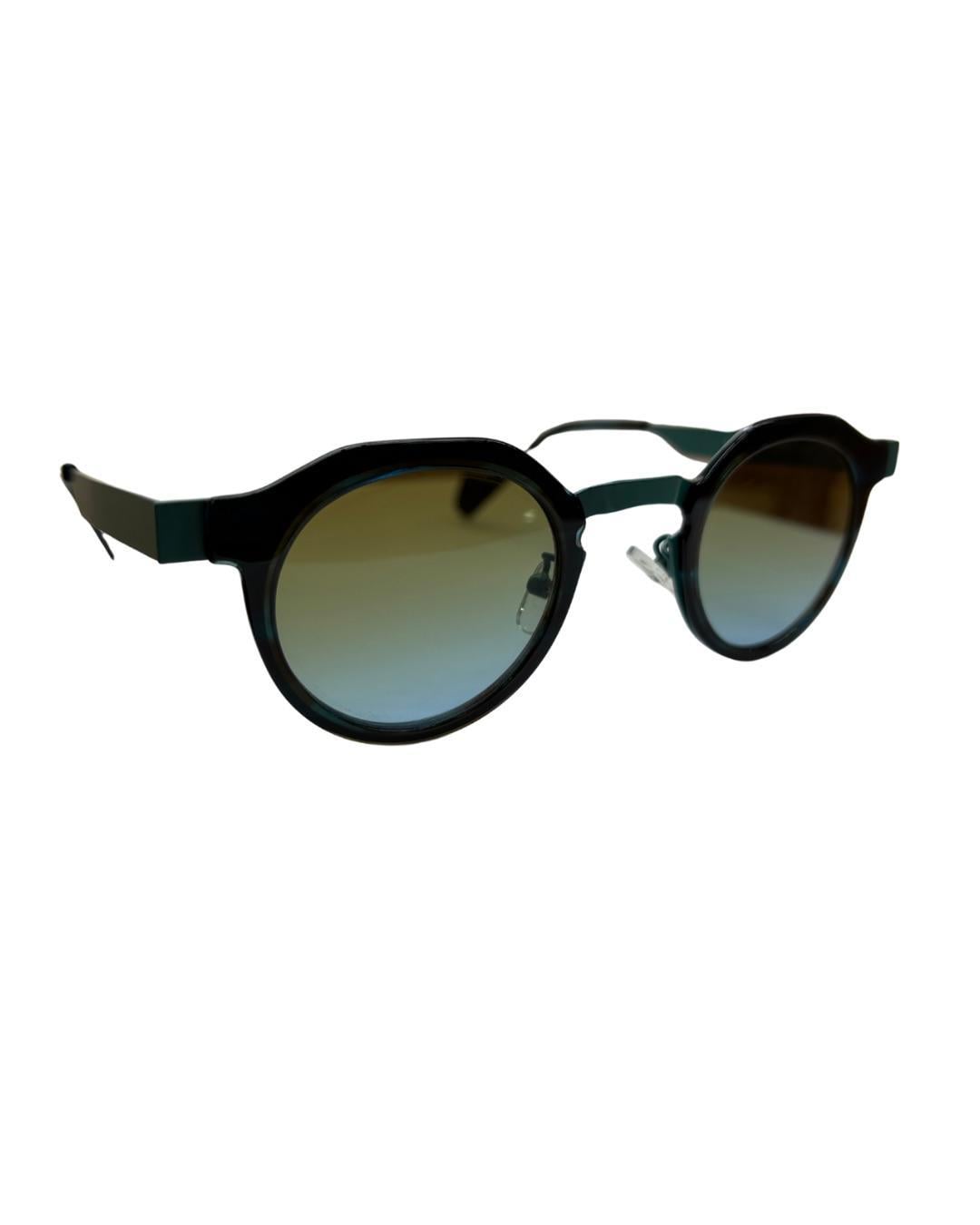 EDL Paris 8614 C004 Metal Çerçeve Yeşil Degrade Cam Erkek, Kadın ve Unisex Oval Güneş Gözlüğü