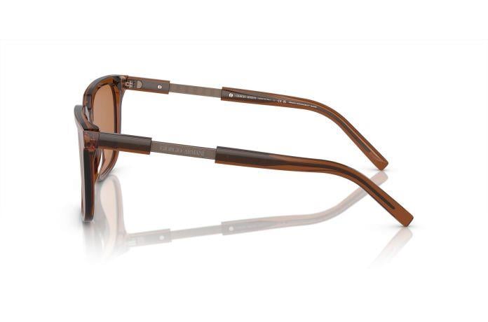 Giorgio Armani AR 8202 6049/73 Kahverengi Kemik Çereveli Kahveregi Camlı Kadın,Erkek,Unisex  Güneş Gözlüğü