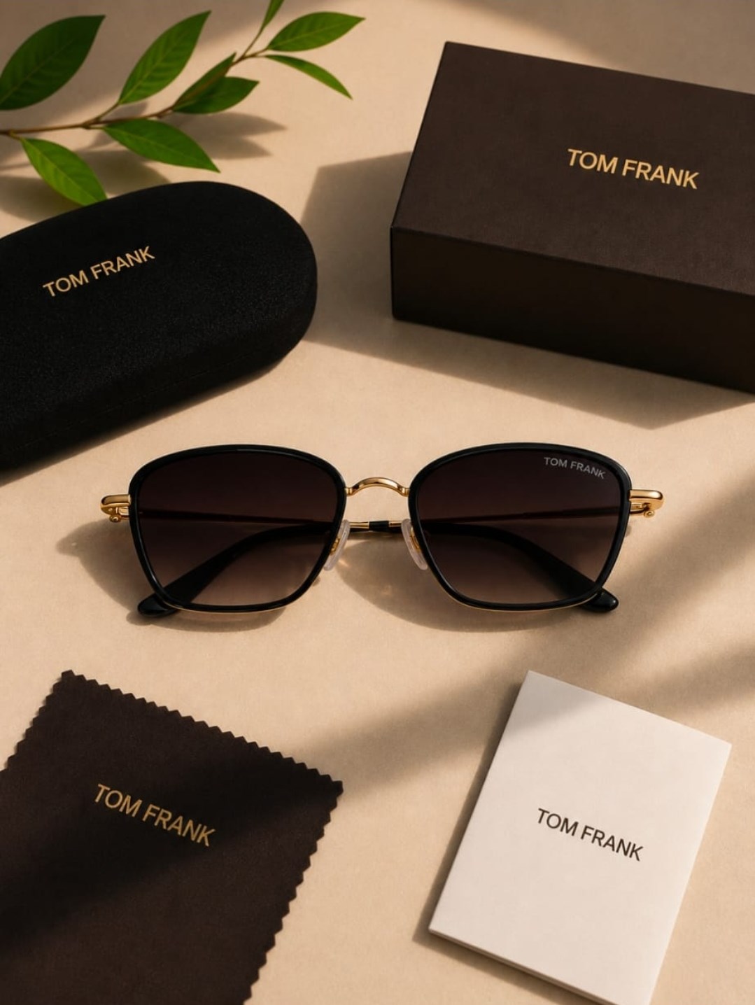 TOM FRANK TF 1000  C1 SİYAH KADIN GÜNEŞ GÖZLÜĞÜ