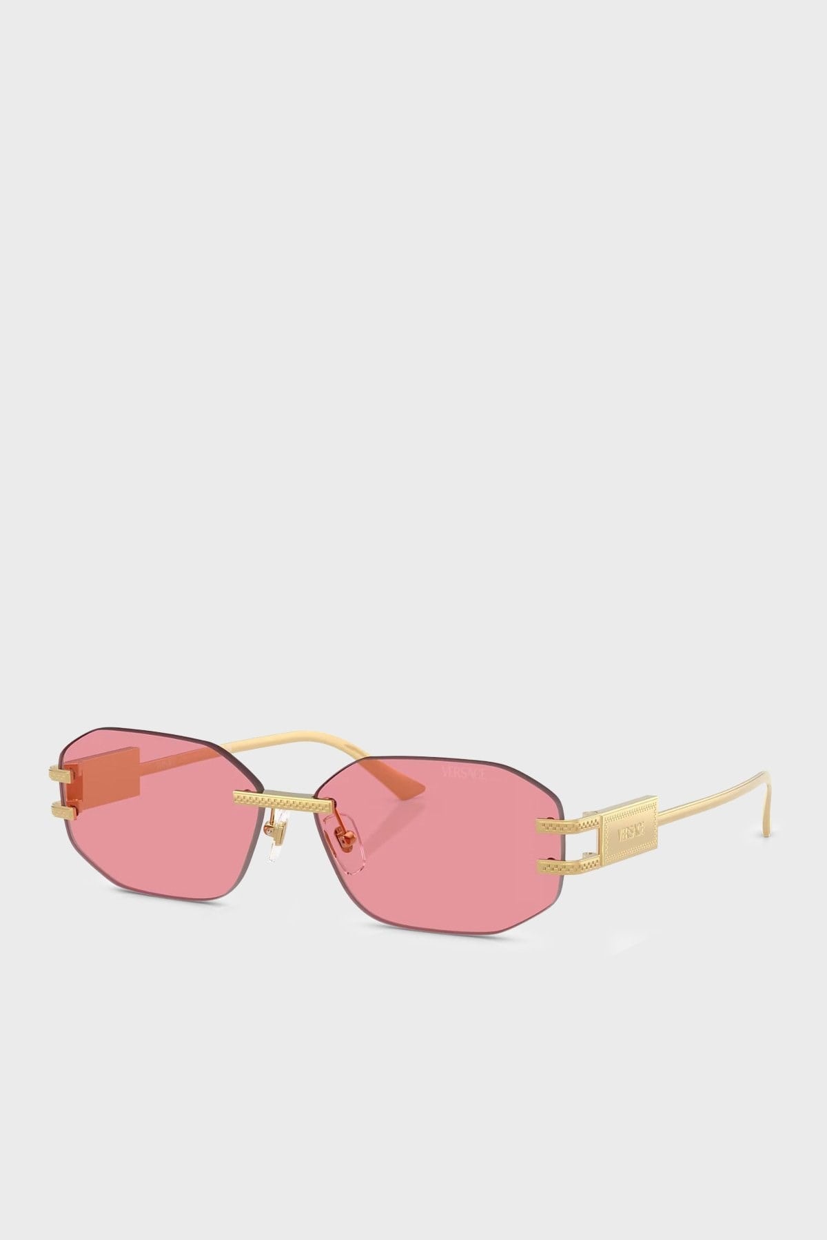 VERSACE MOD 2274 PEMBE CAMLI ÇERÇEVESİZ GÜNEŞ GÖZLÜĞÜ