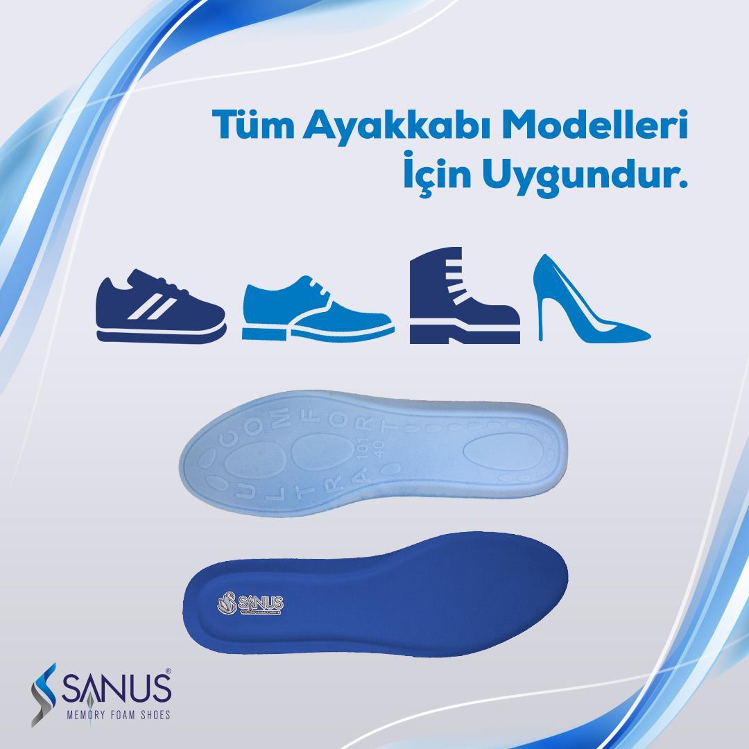 100 Model Memory Foam ,Ortopedik,Spor,Düz Tabanlık,Topuk Dikeni,Hava Yastıklı,Boy Yükseltici