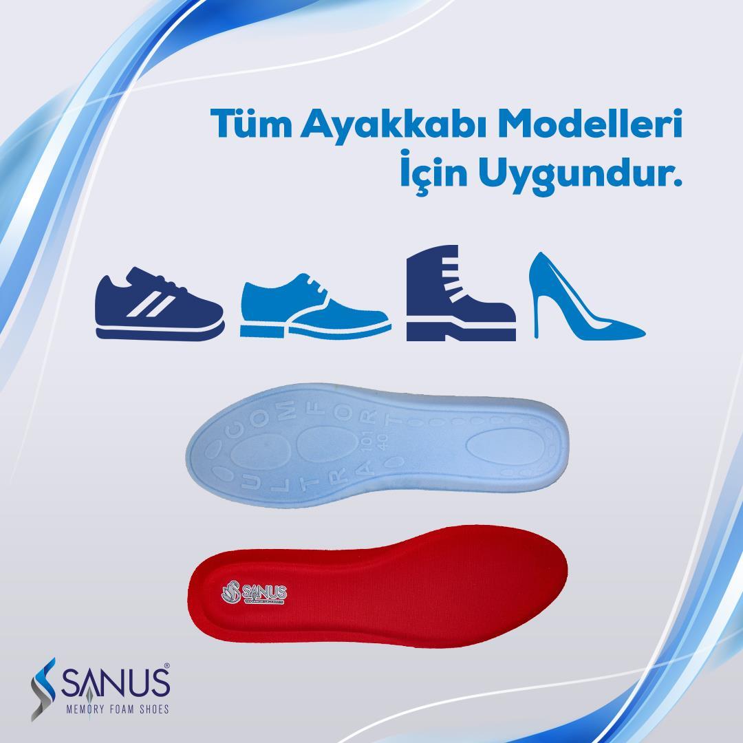 100 Model Memory Foam ,Ortopedik,Spor,Düz Tabanlık,Topuk Dikeni,Hava Yastıklı,Boy Yükseltici