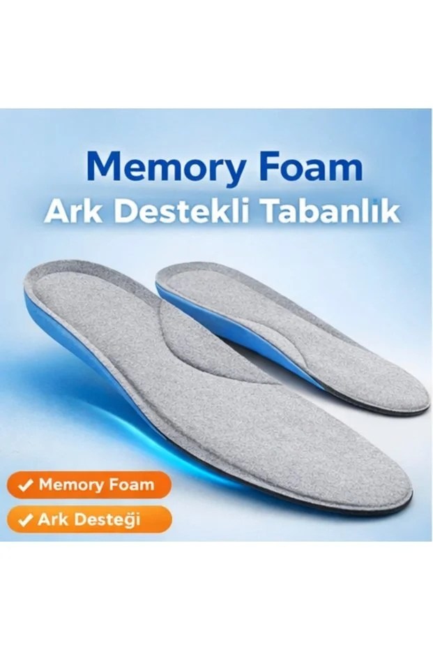 AIRM 2030 Ark Destekli Memory Foam Tabanlık – Gri