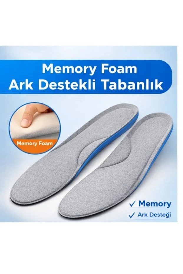 AIRM 2030 Ark Destekli Memory Foam Tabanlık – Gri