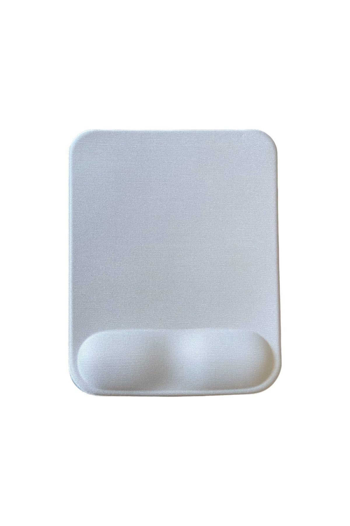 Bilek Destekli Memory Foam Kaymaz Taban Mouse Pad GRİ  G003