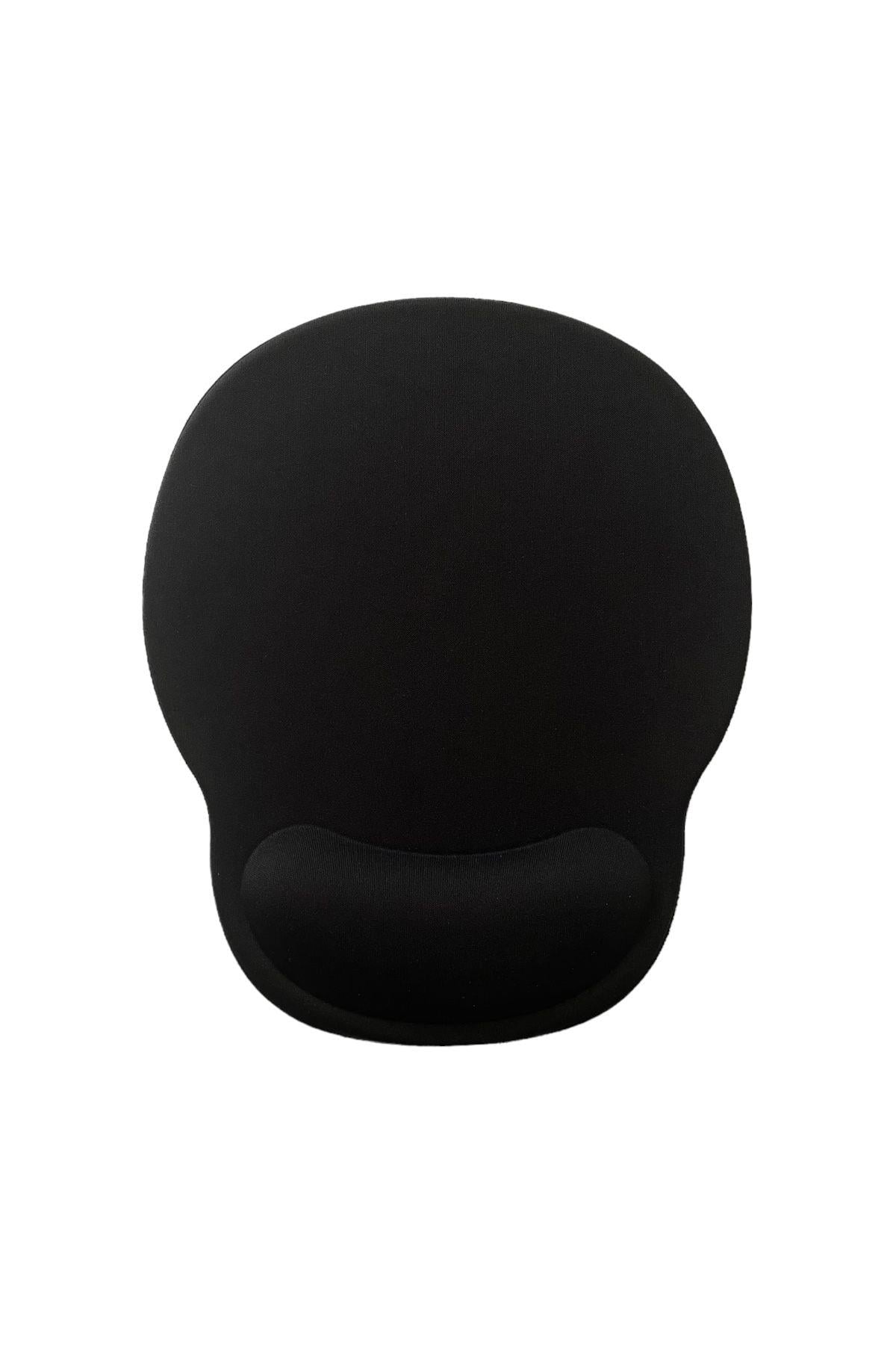 Bilek Destekli Memory Foam Kaymaz Taban Mouse Pad  SİYAH S004