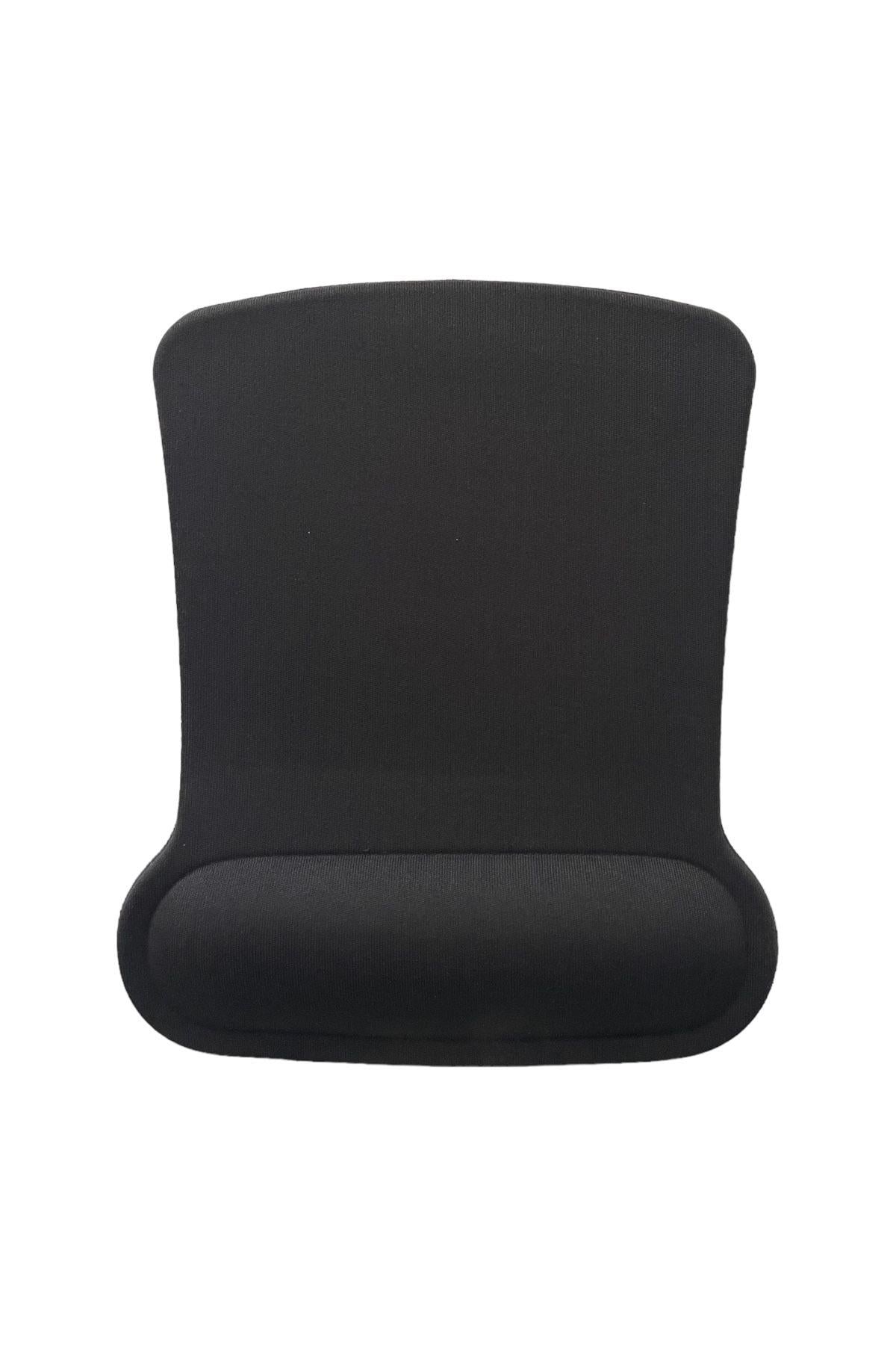Bilek Destekli Memory Foam Kaymaz Taban Mouse Pad SİYAH   S002
