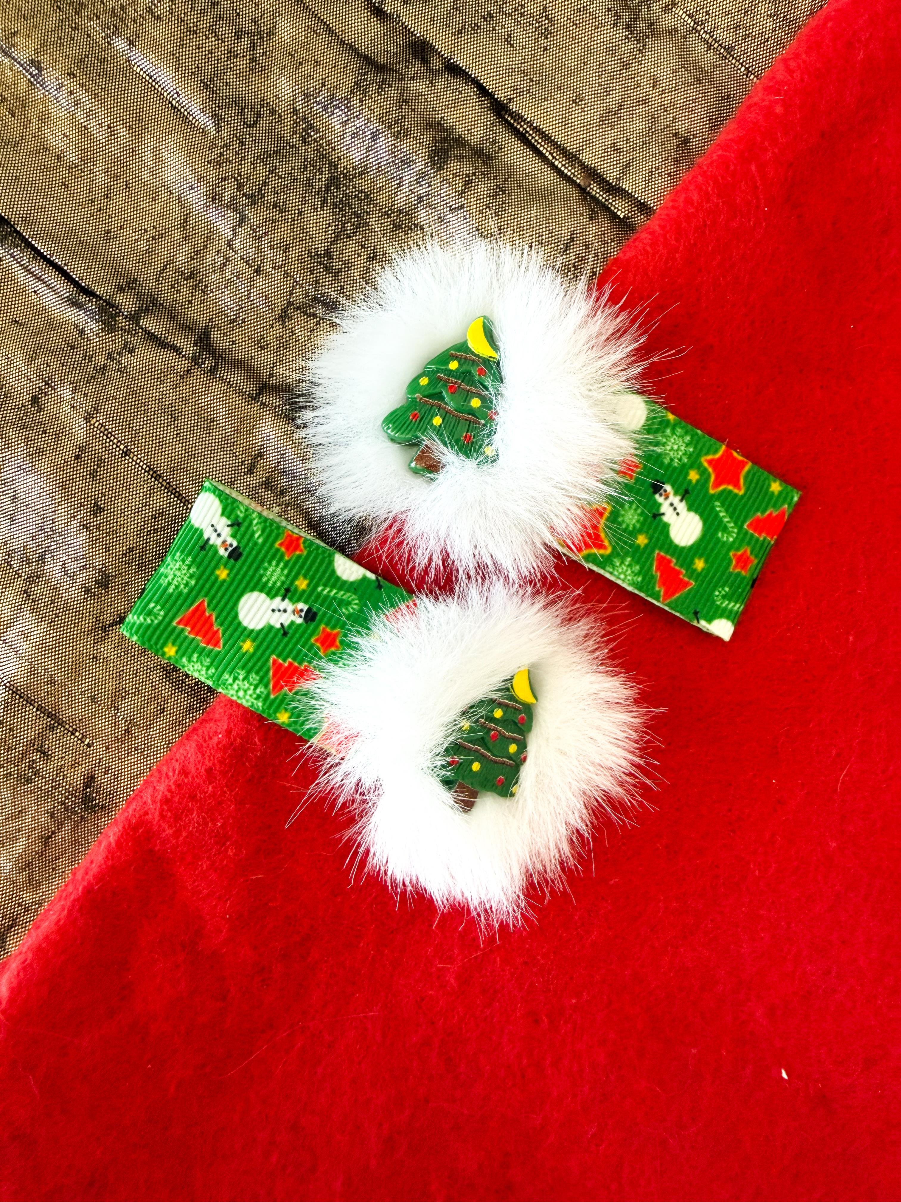 2'li Noel Ağacı Çıt Çıt Toka Seti 