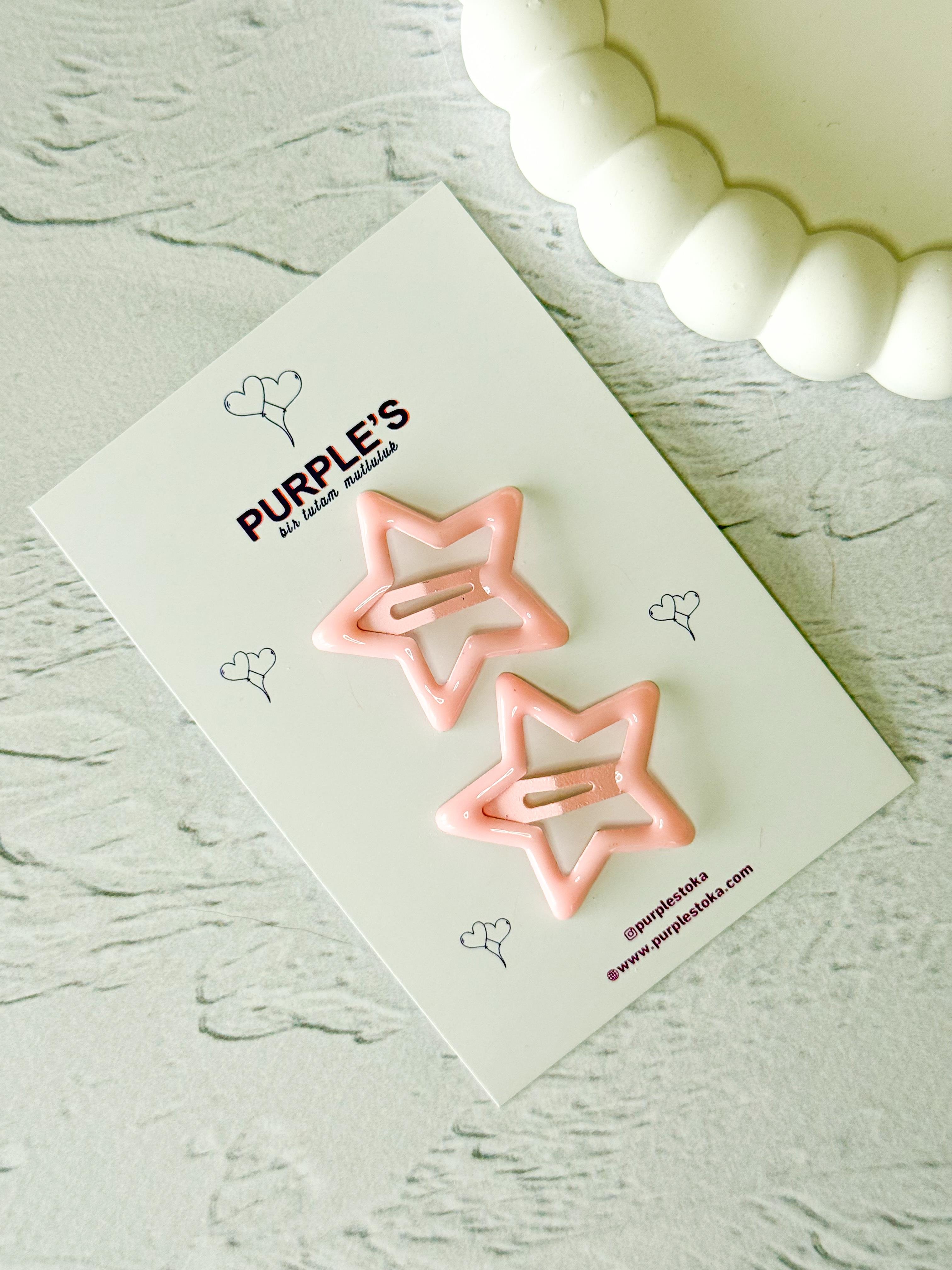 2'li Yıldız Toka ⭐️ 3 cm 