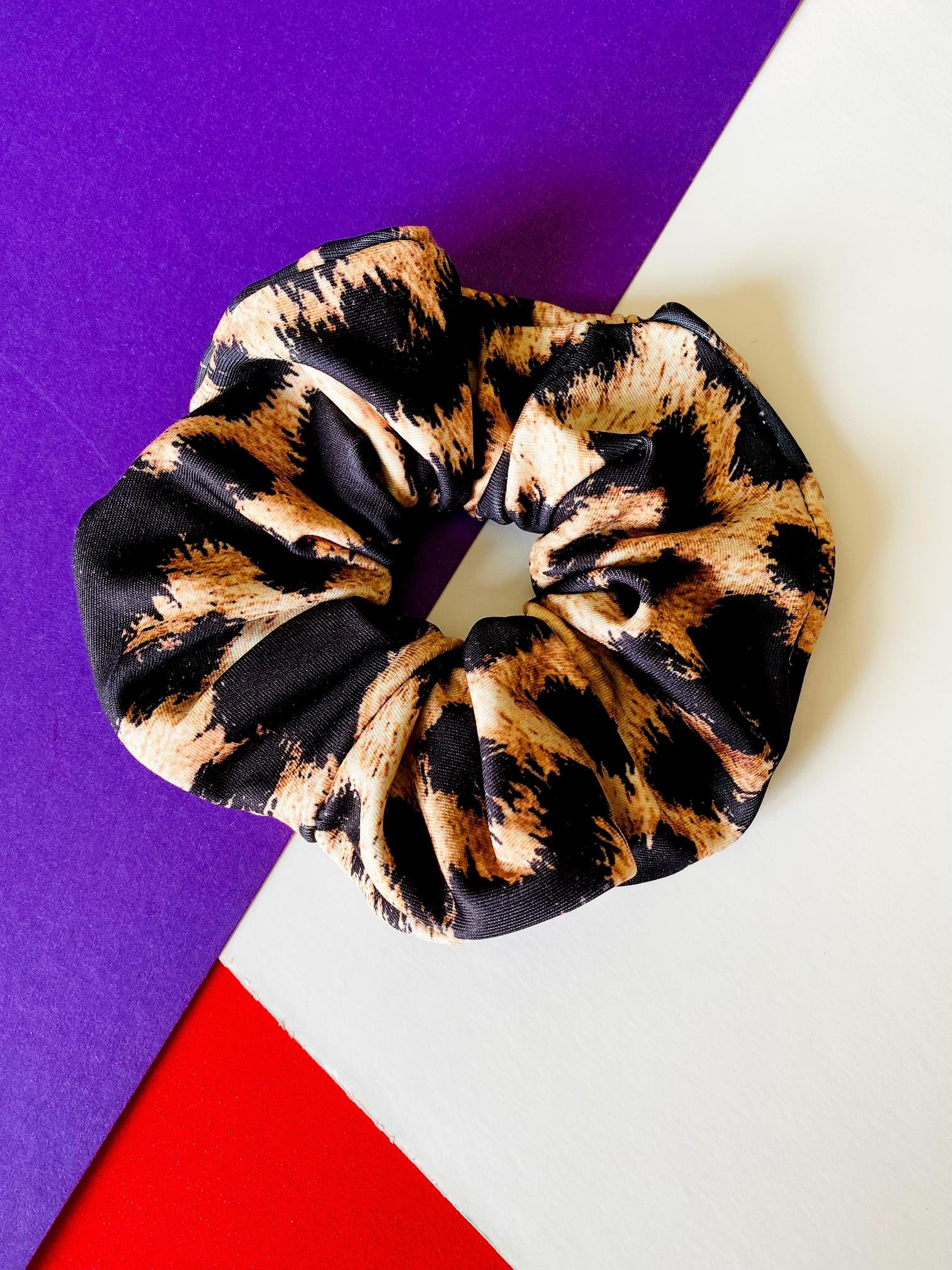 Leopar Scrunchies 
