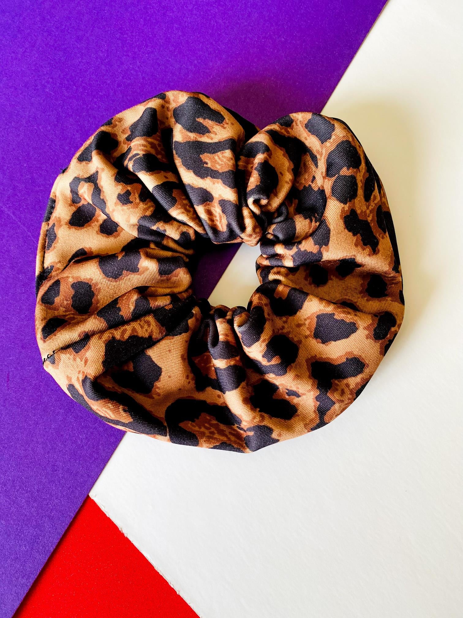 Leopar Scrunchies 