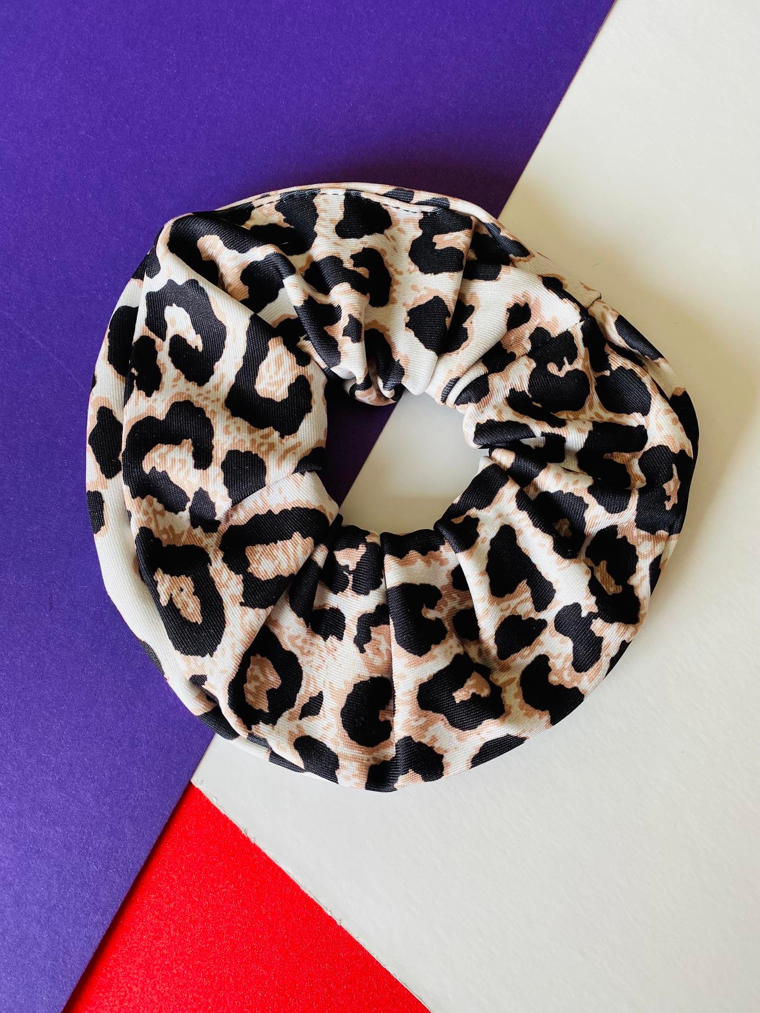 Leopar Scrunchies 
