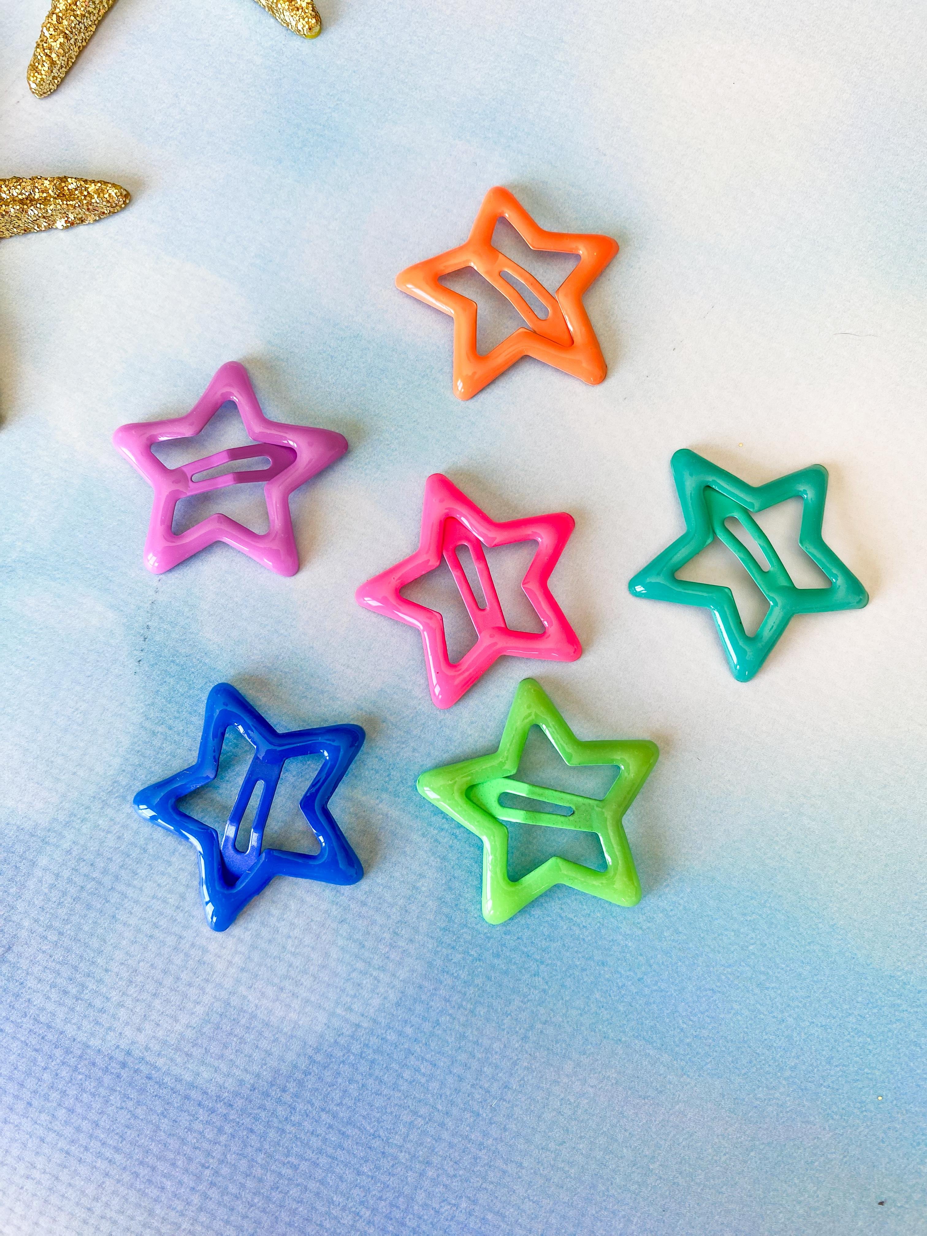 Mini Multicolor Star Snap Buckle