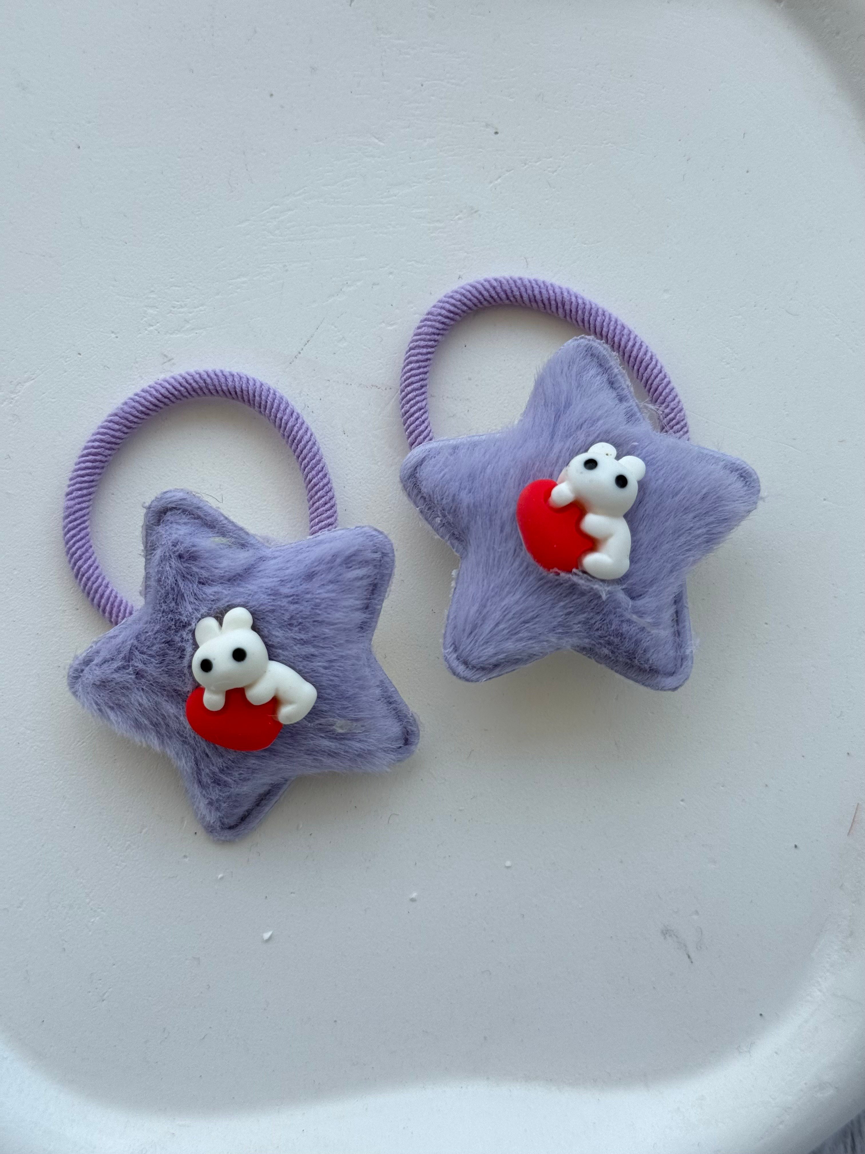 Peluş Yıldız Lastik Tokal