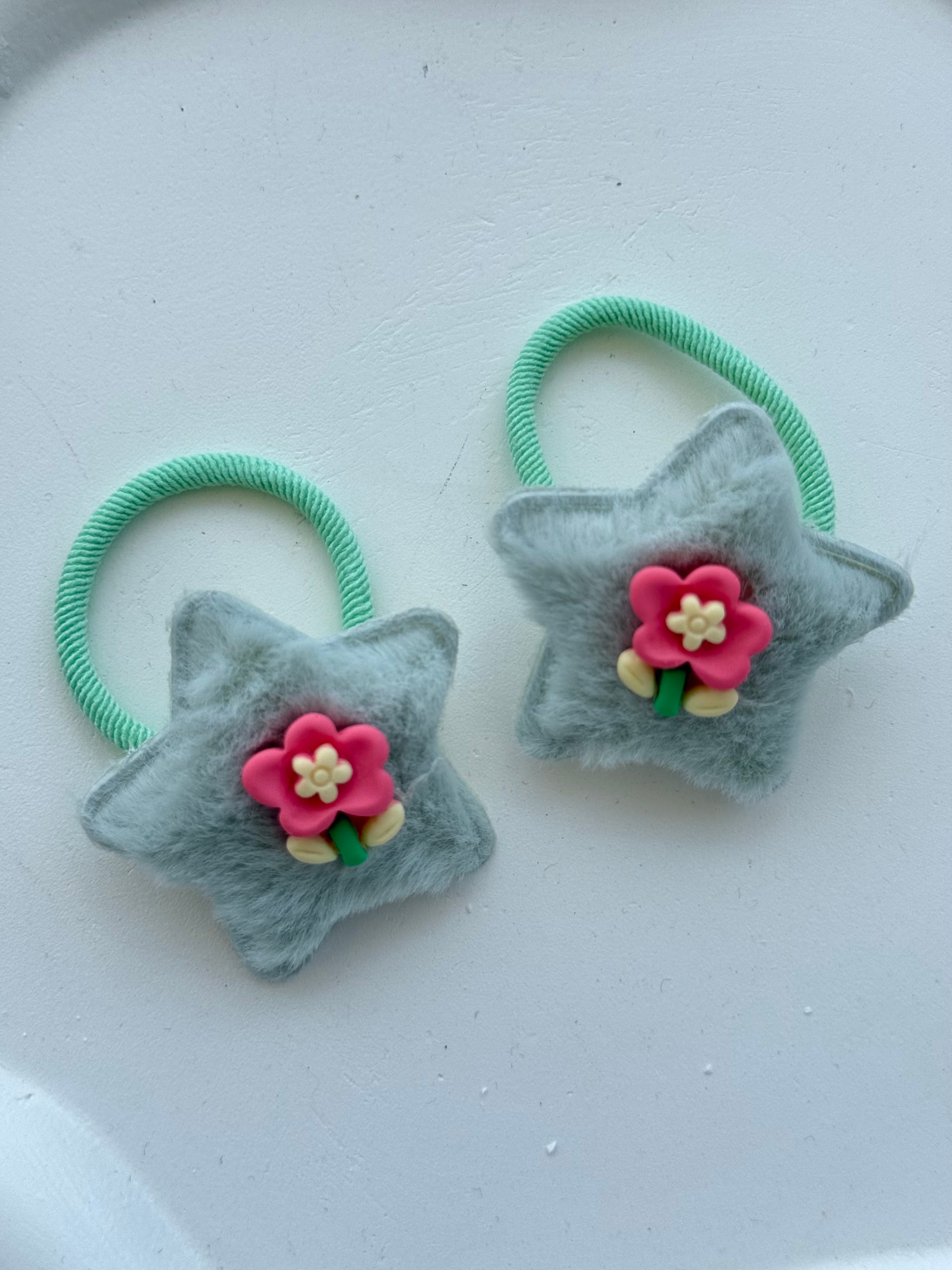 Peluş Yıldız Lastik Tokal