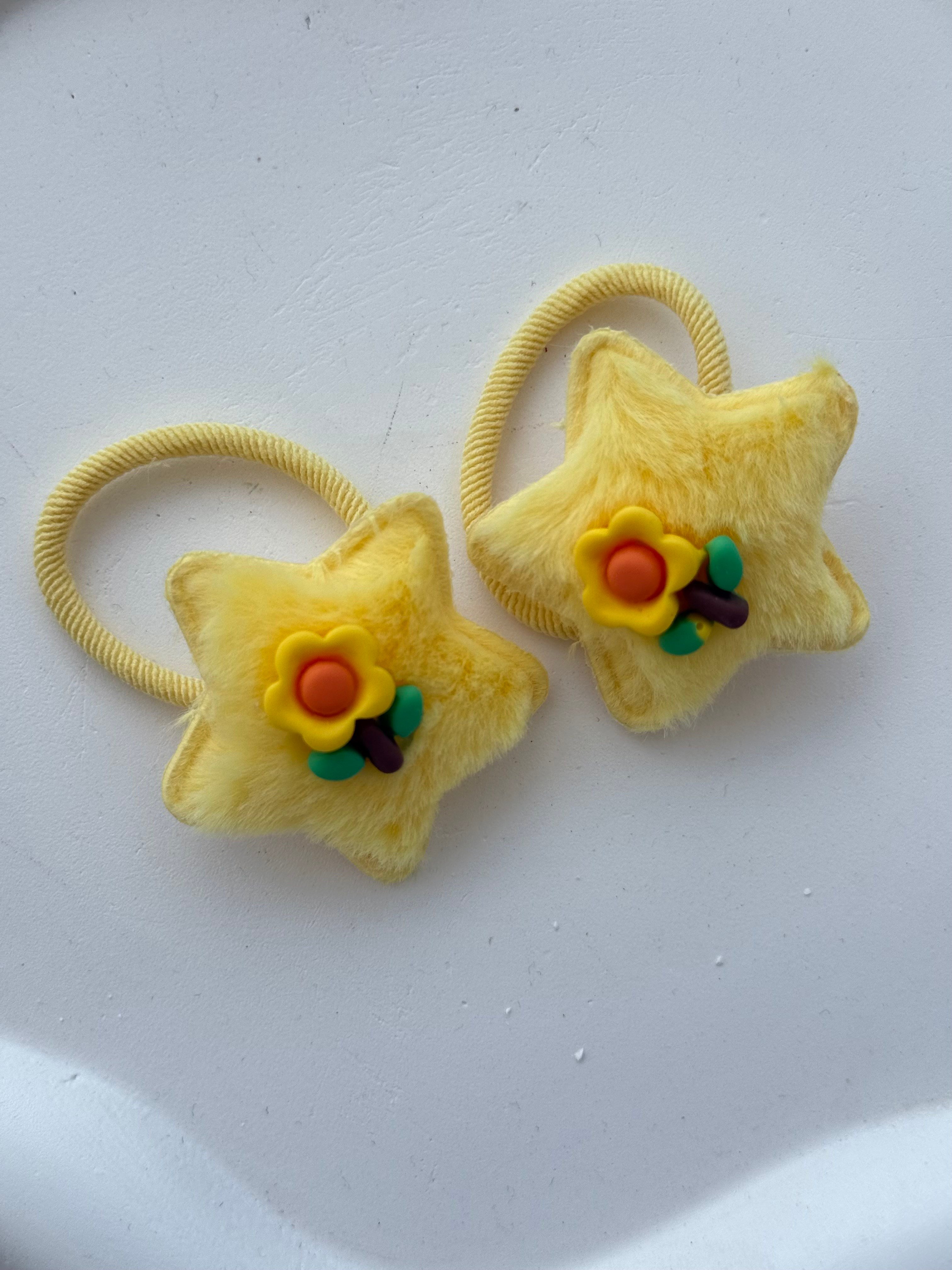 Peluş Yıldız Lastik Tokal