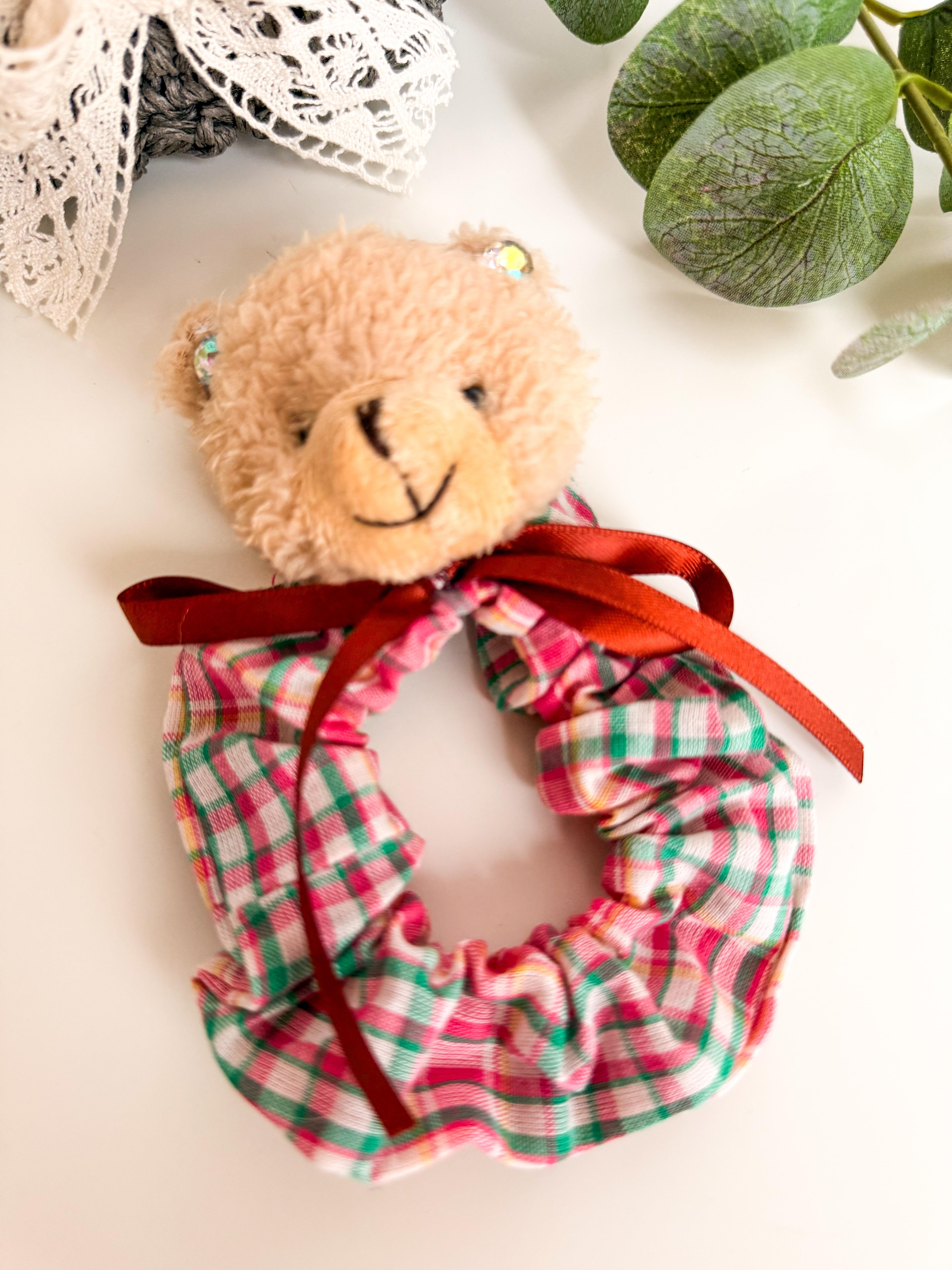 Tedy Ekose Taş Detaylı Scrunchies 