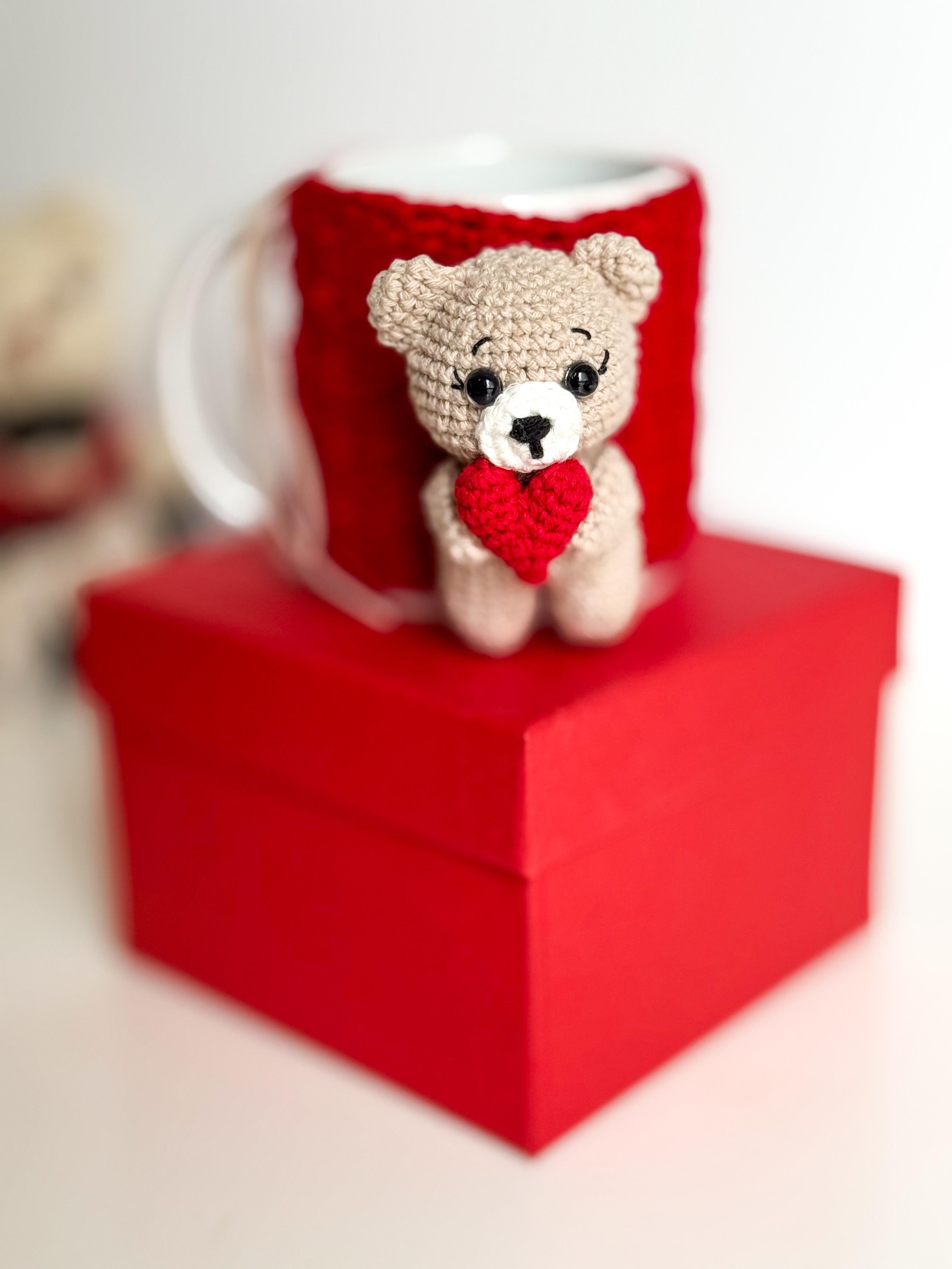 Valentine's Day Tedy Bear Sweater Mug 