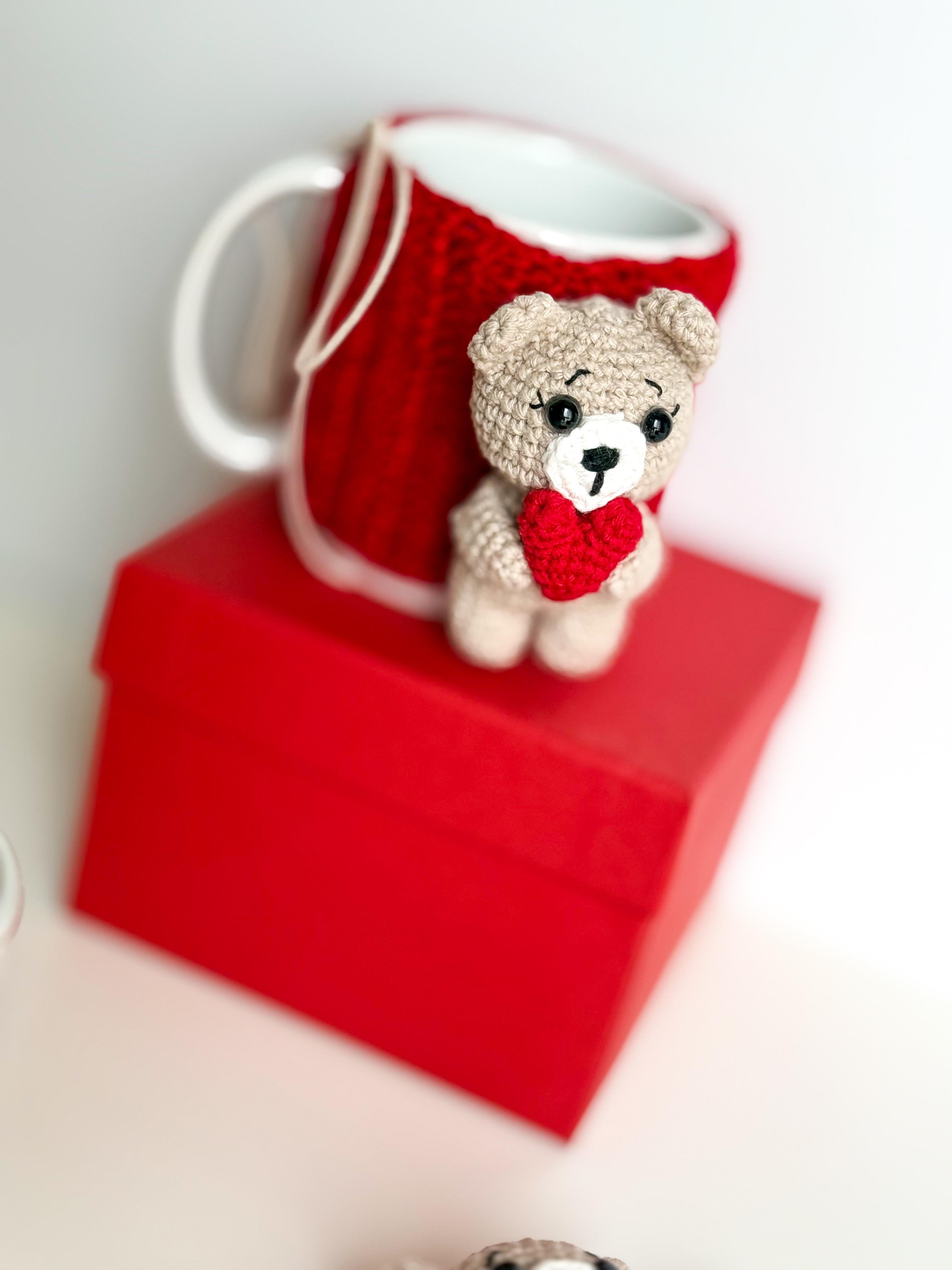 Valentine's Day Tedy Bear Sweater Mug 