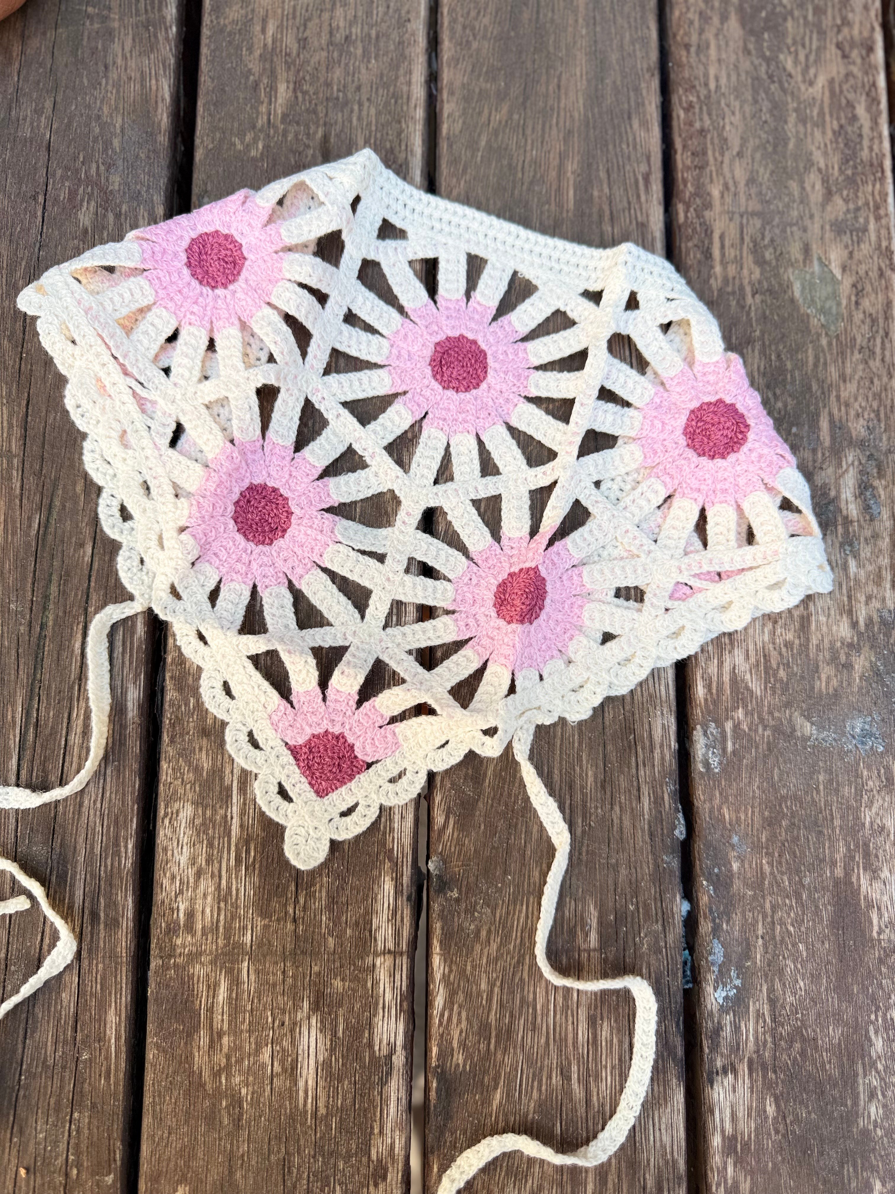 Yeni Çiçekli Bohem Bandana 