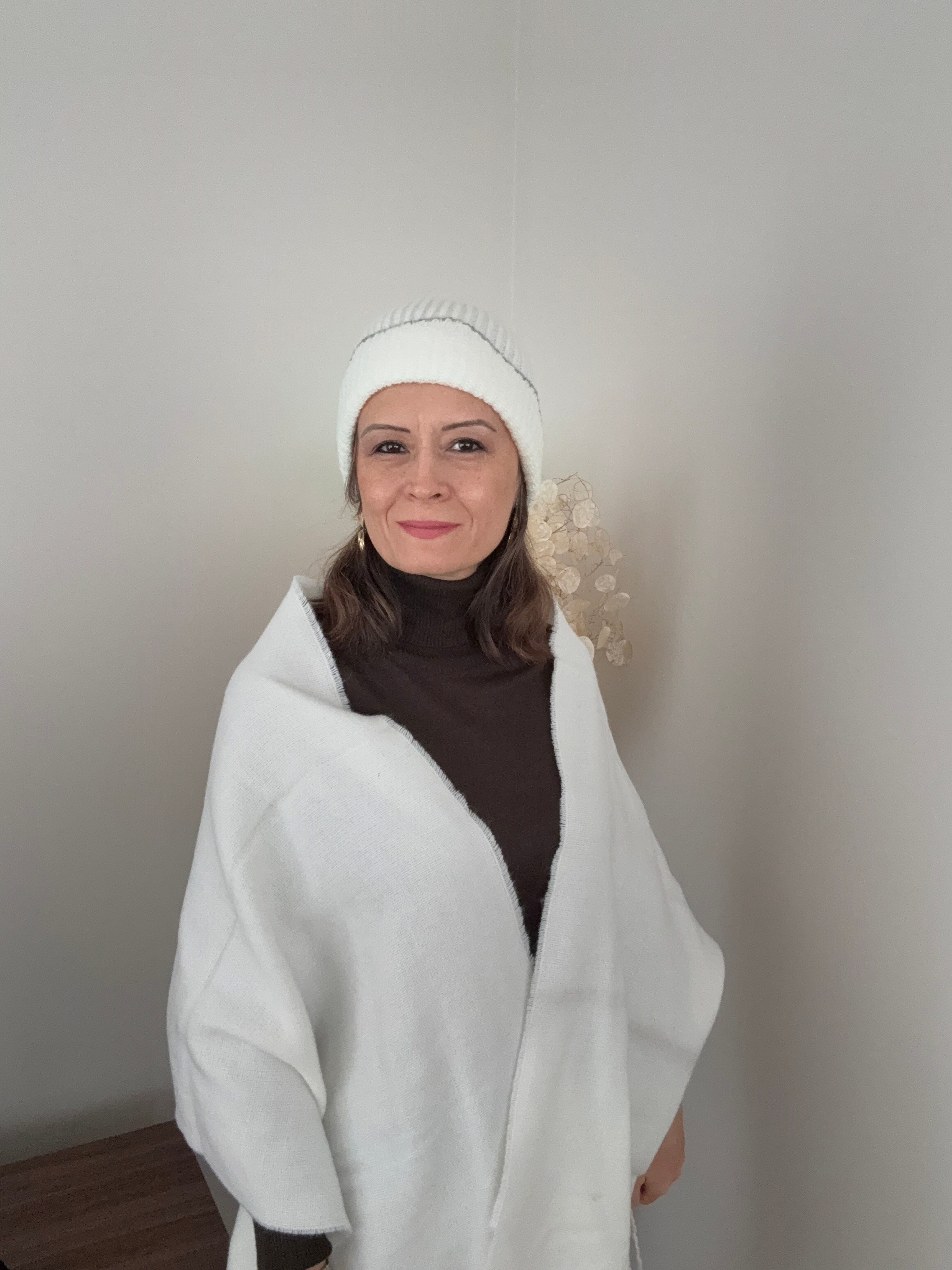Yumuşak Dokulu Makarna Model Şal 50x190 cm 