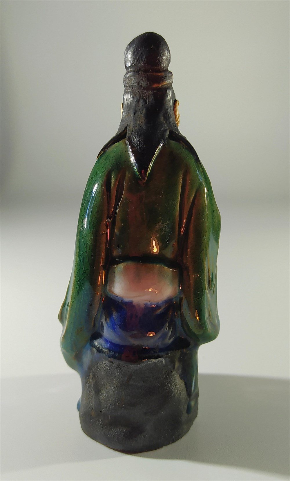 Art Deco Çin Menşei Çini Biblo #2