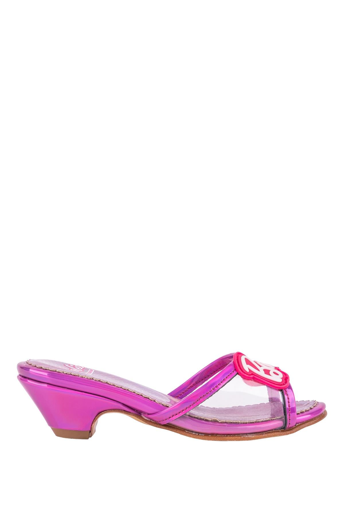 Barbie Transparent Topuklu Terlik