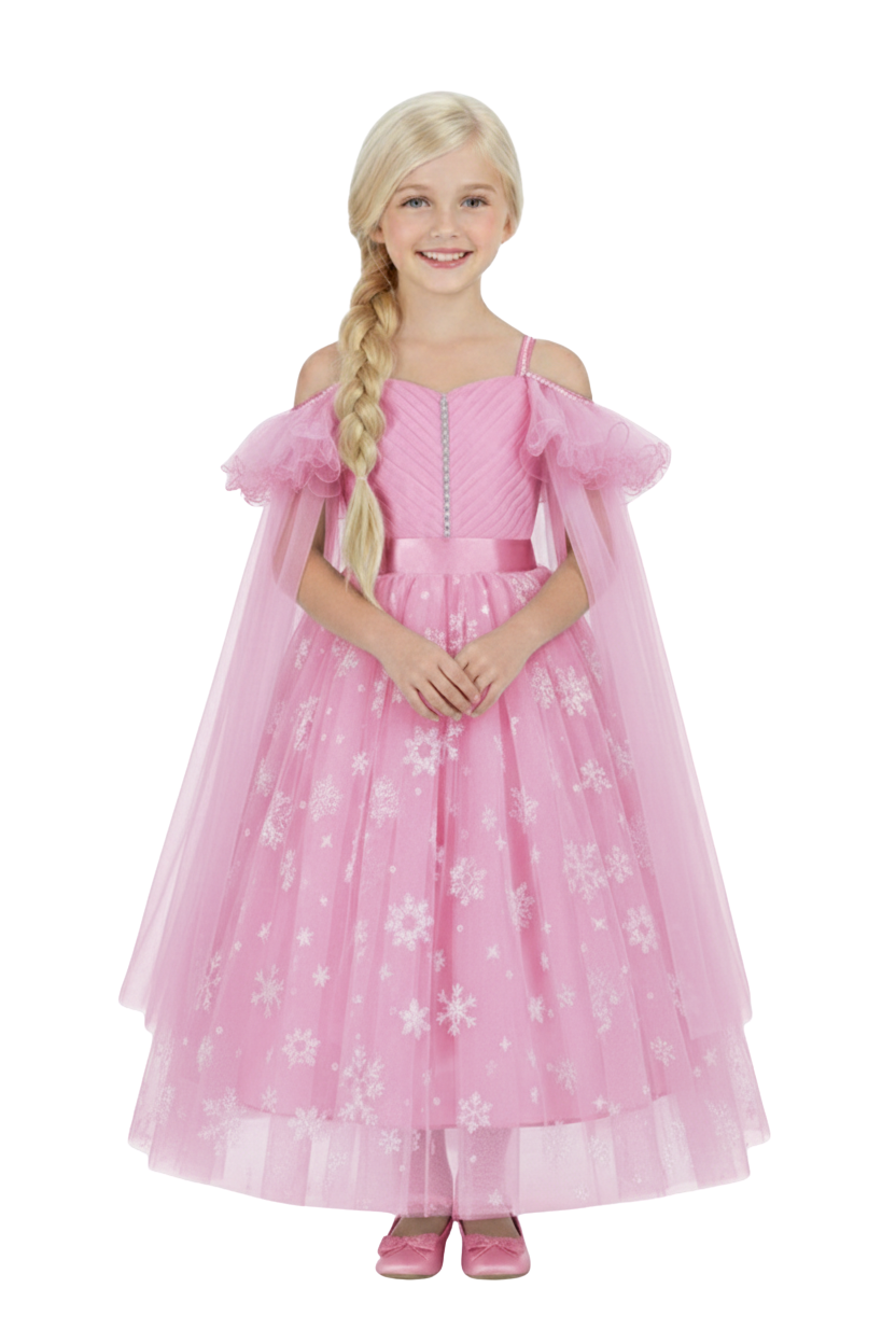 Crystal Queen Prenses Kostüm