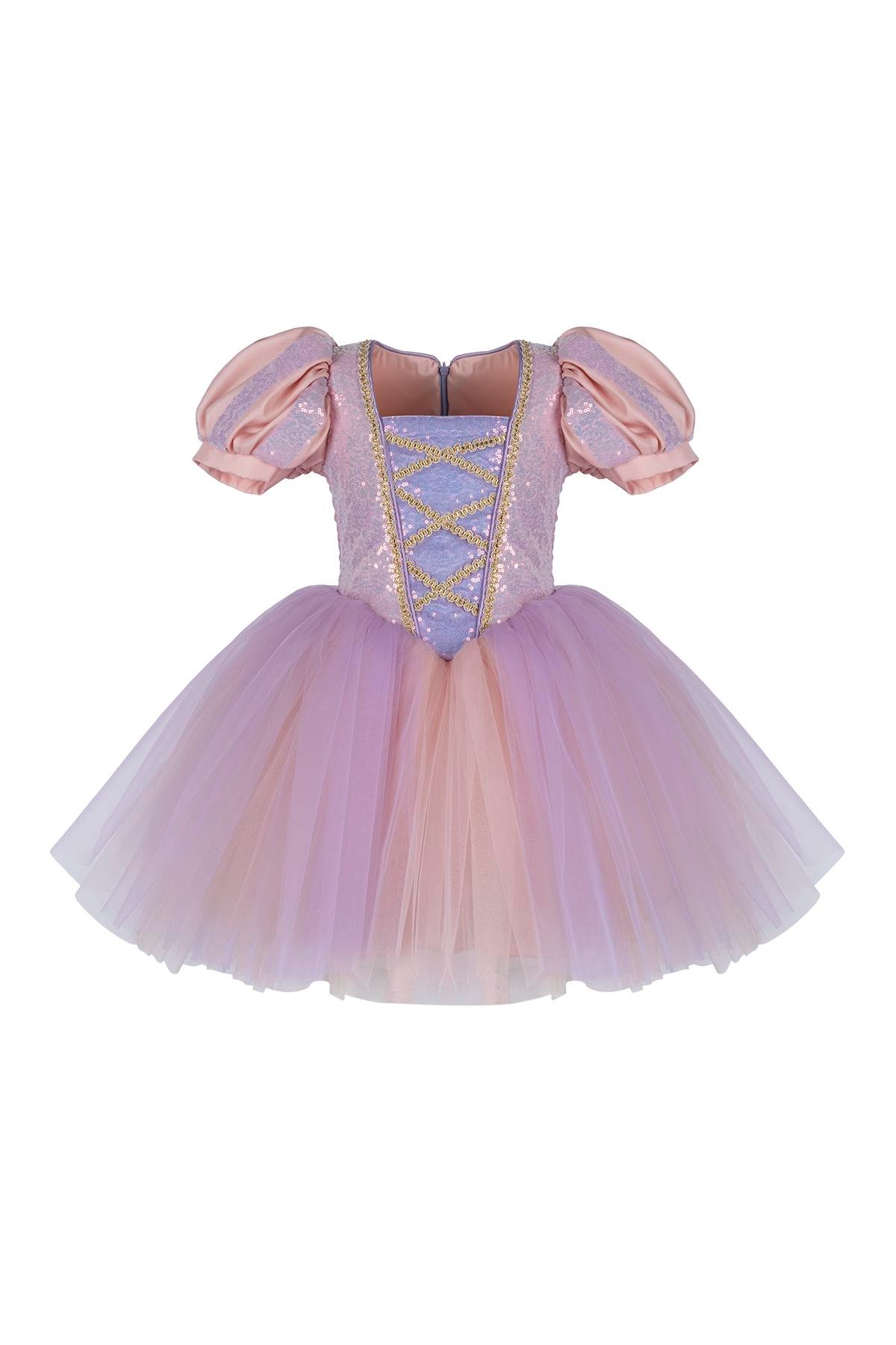 Fairyland Couture - V2 Rapunzel Mini Prenses Kostüm