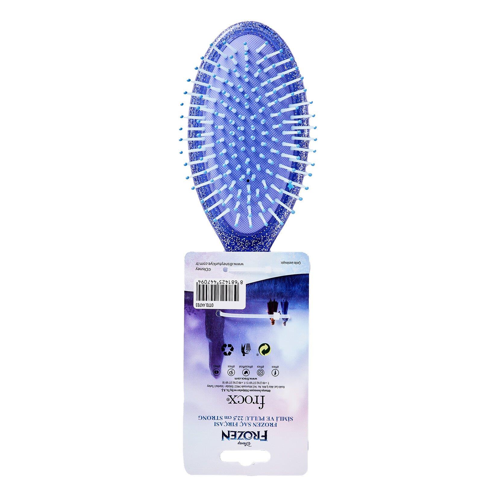 Frozen Saç Fırçası Simli Ve Pullu 22.5 cm Strong