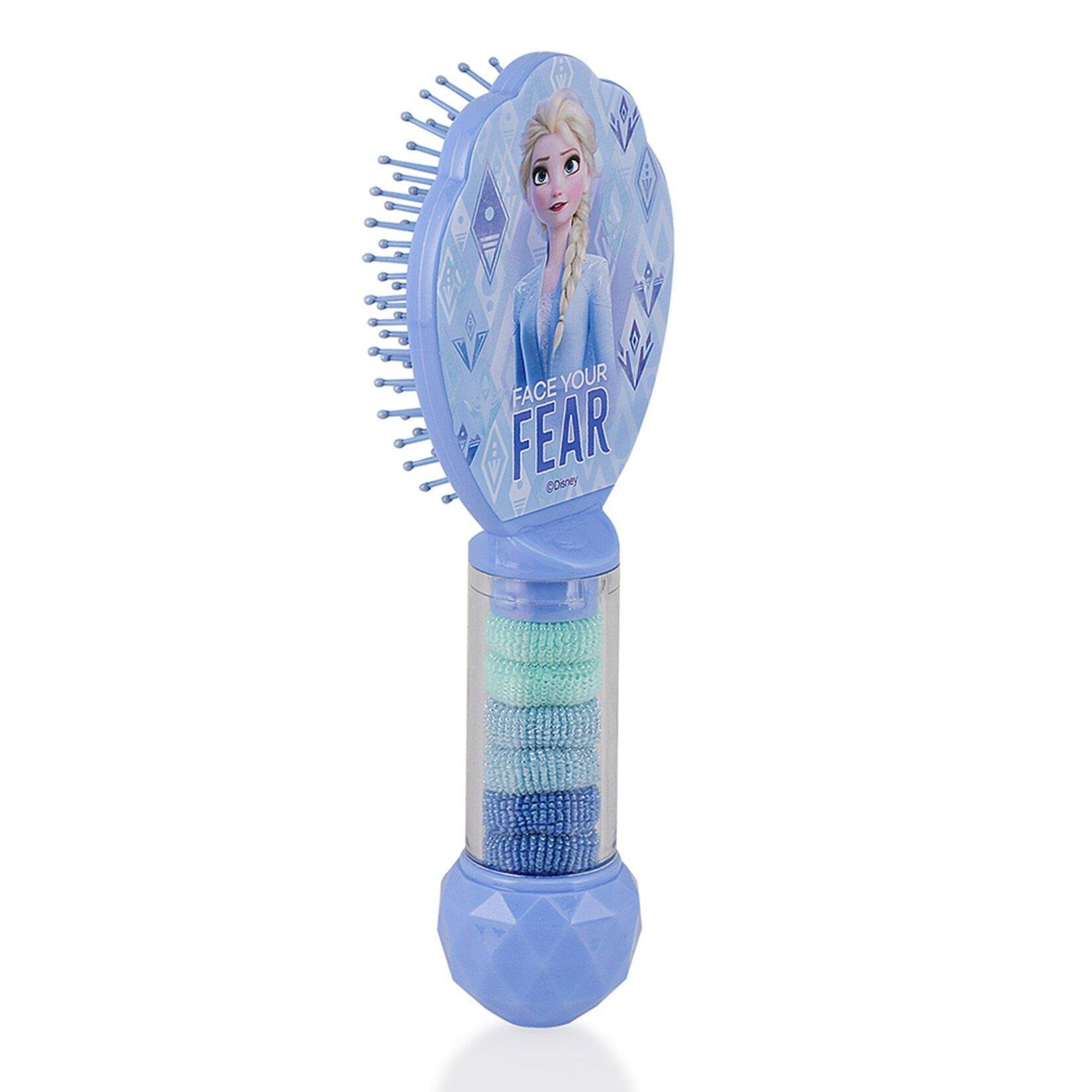 Frozen Saç Fırçası Toka Hazneli 21 cm Elsa