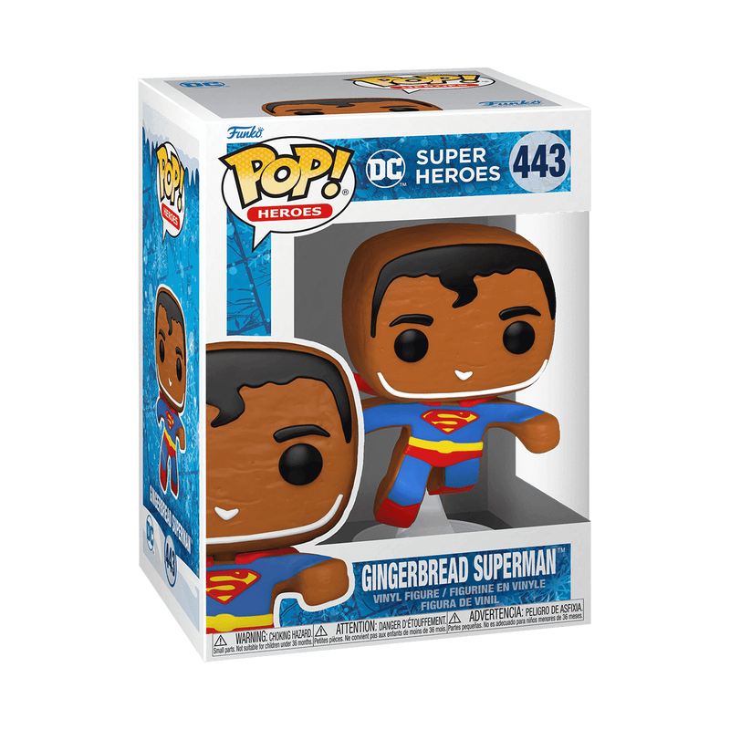 Pop! Gingerbread Superman