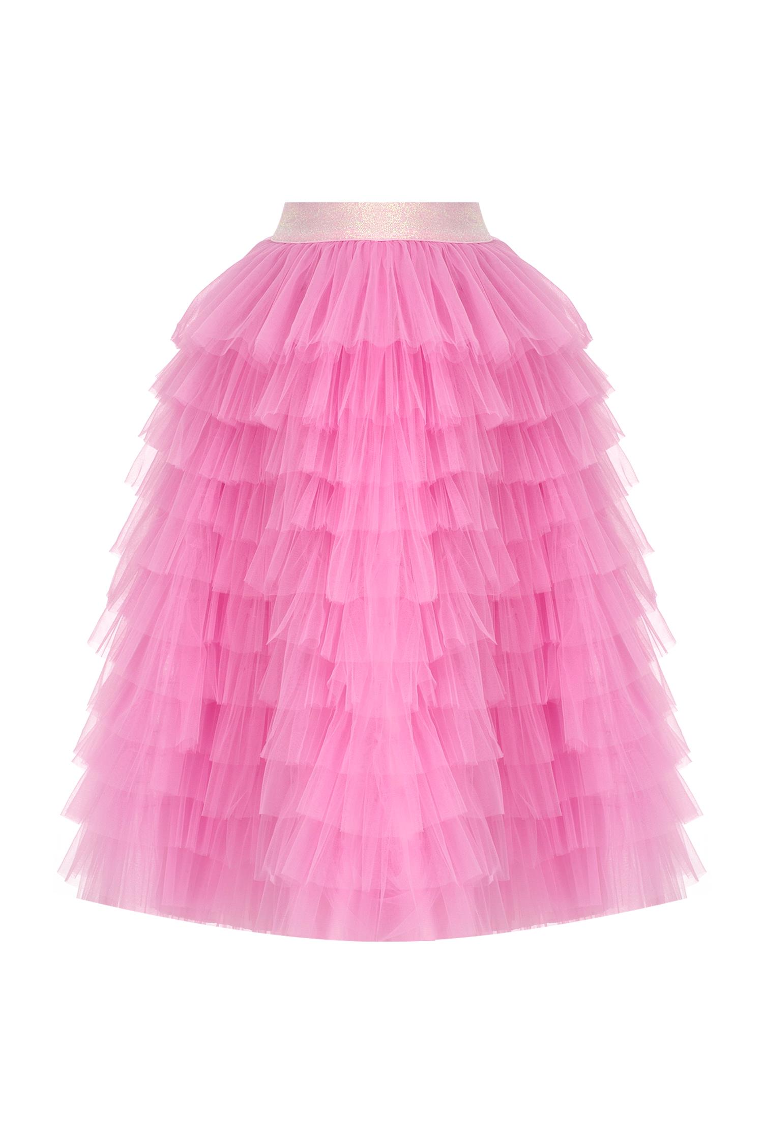 Ruffles Uzun Katlı Etek