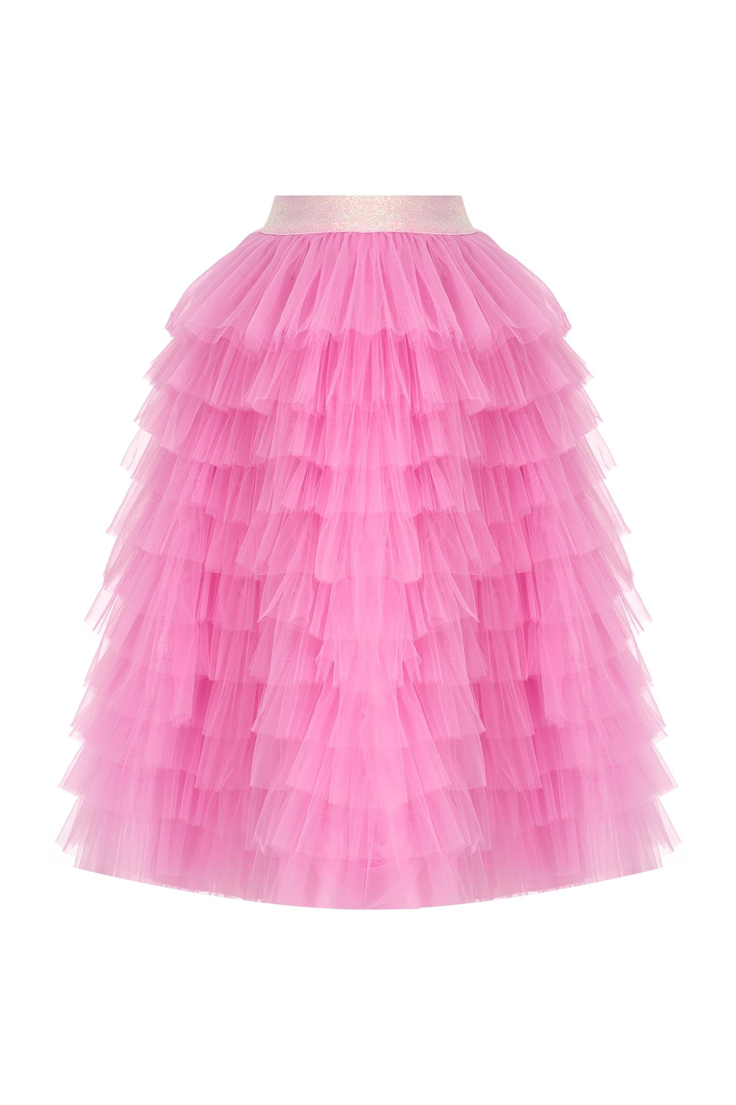 Ruffles Uzun Katlı Etek