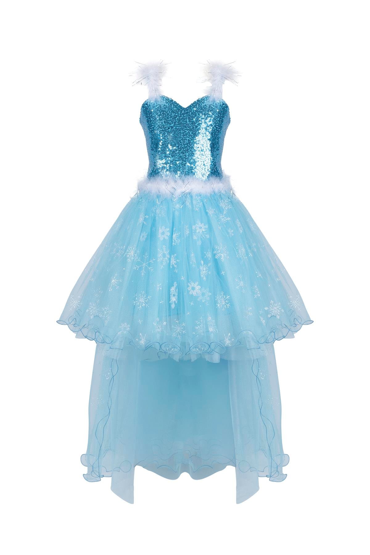 Snowflake Kuyruklu Prenses  Kostüm