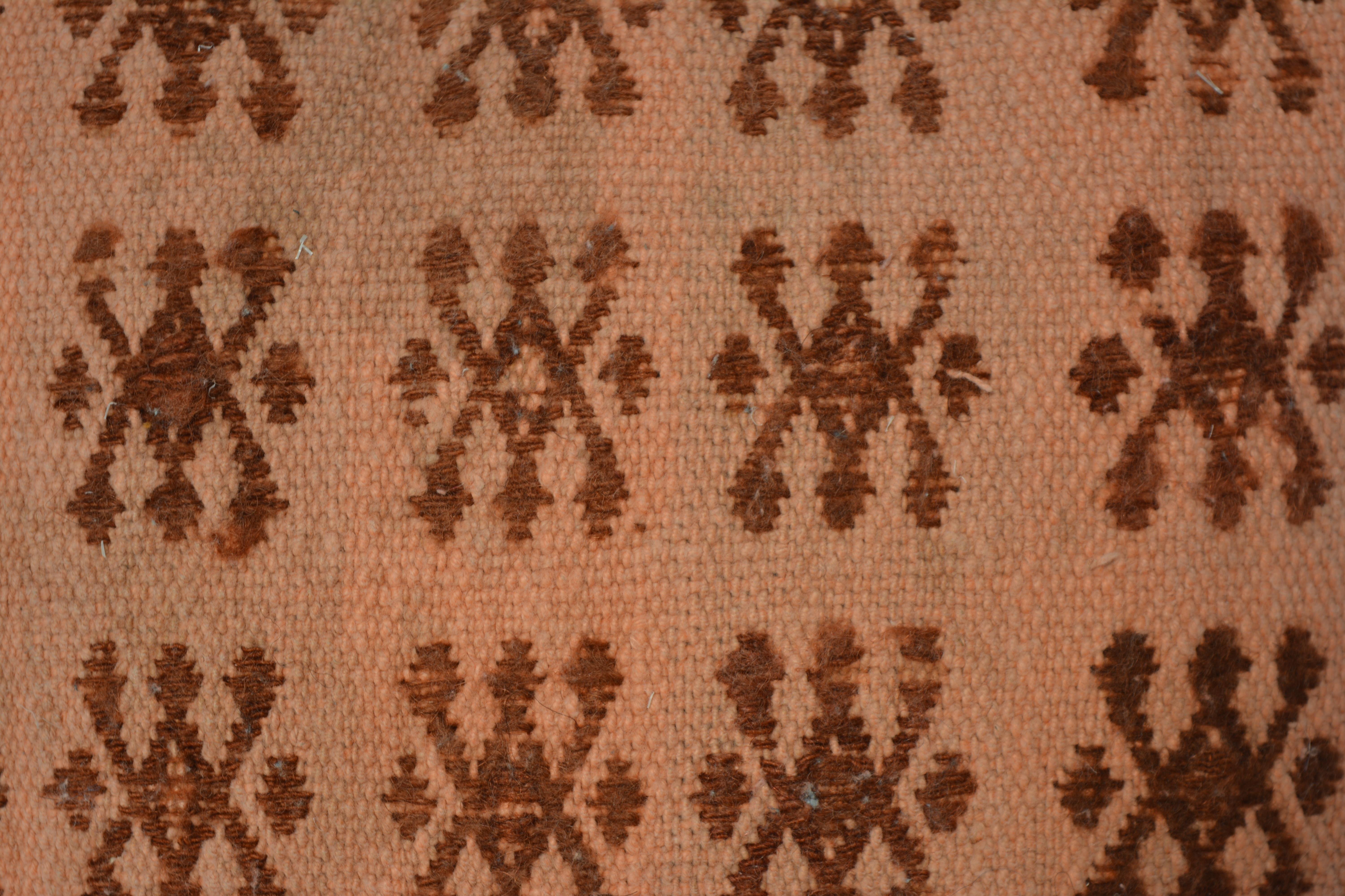Madalyon Kırlent Portakal Kilim