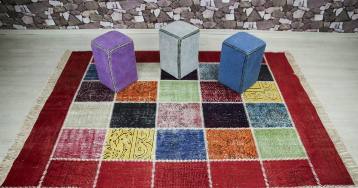 Madalyon Patchwork Antik Anadolu Halısı Simbad
