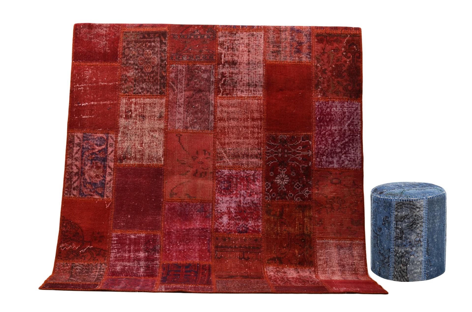 Madalyon Patchwork Antik Anadolu Halısı