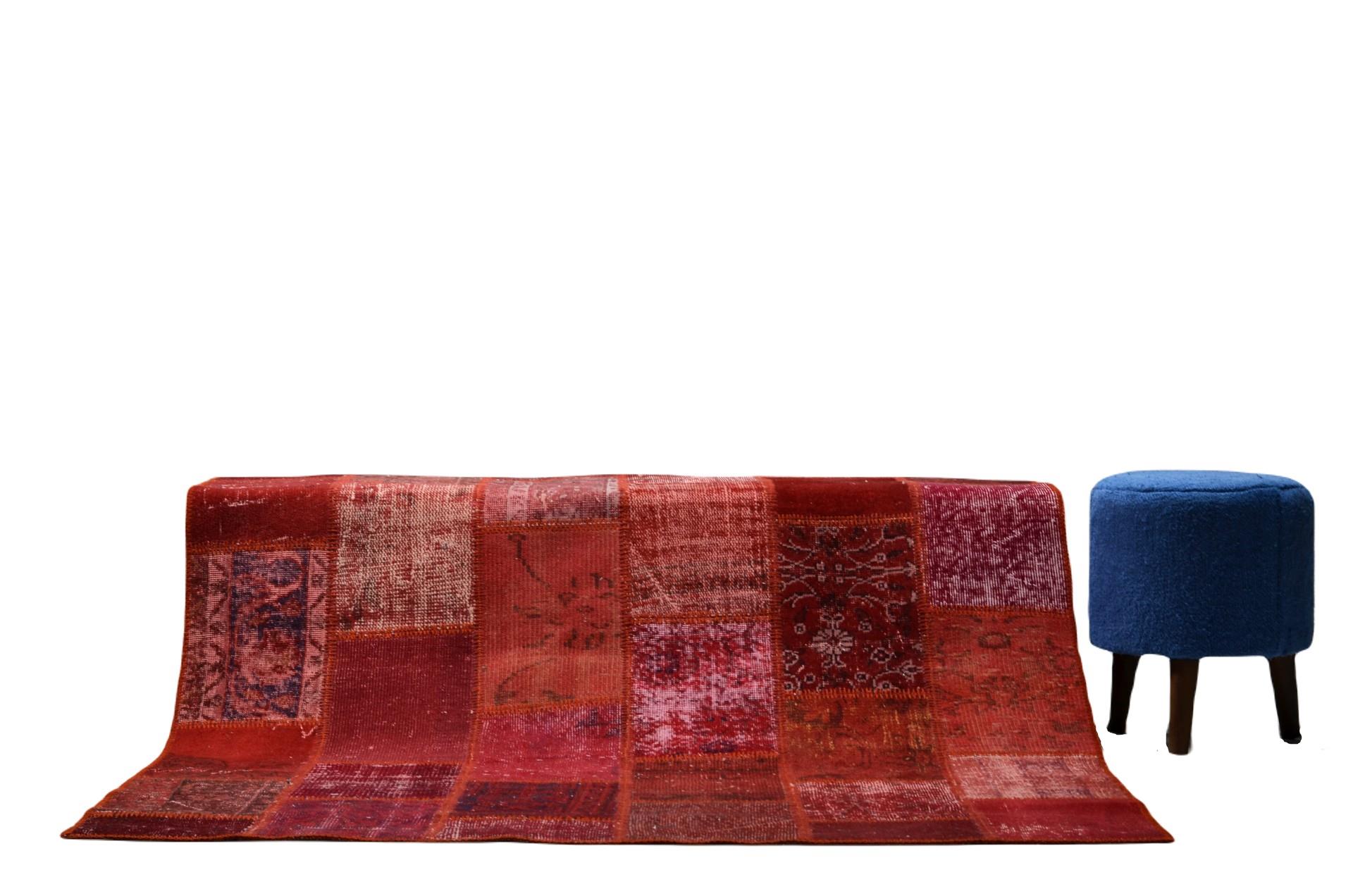 Madalyon Patchwork Antik Anadolu Halısı