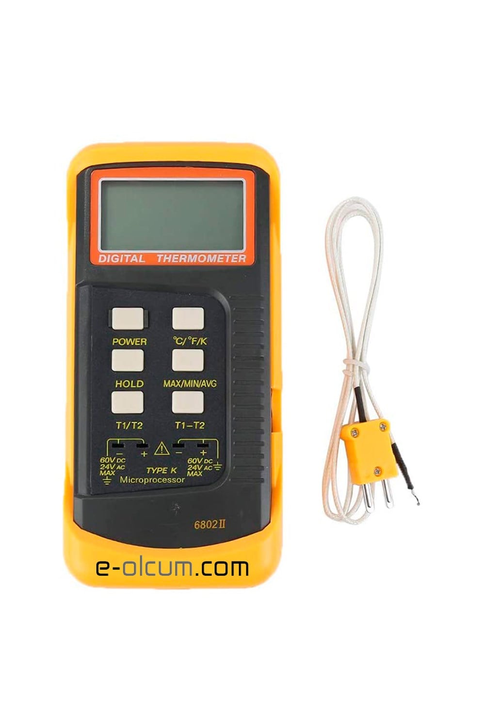 Celsi 6802 İki Kanallı Termokupl Termometre
