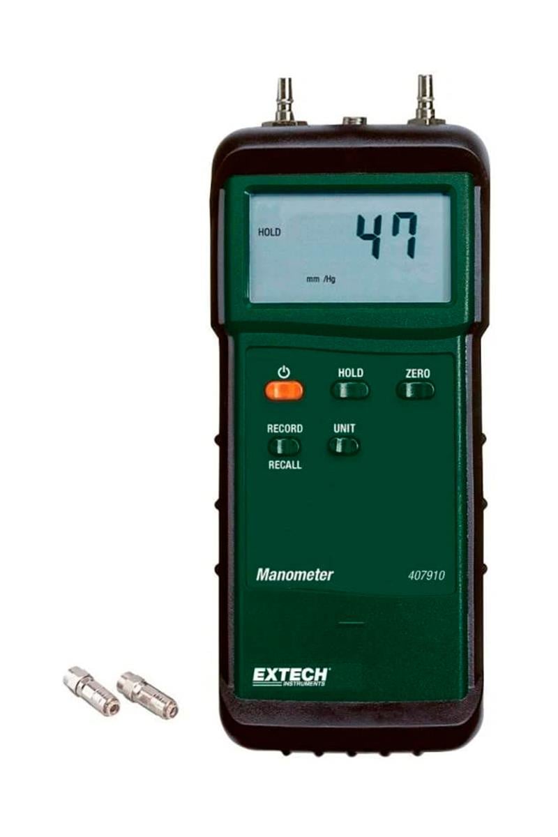Extech 407910 Ağır Hizmet Tipi Fark Basınç Manometresi