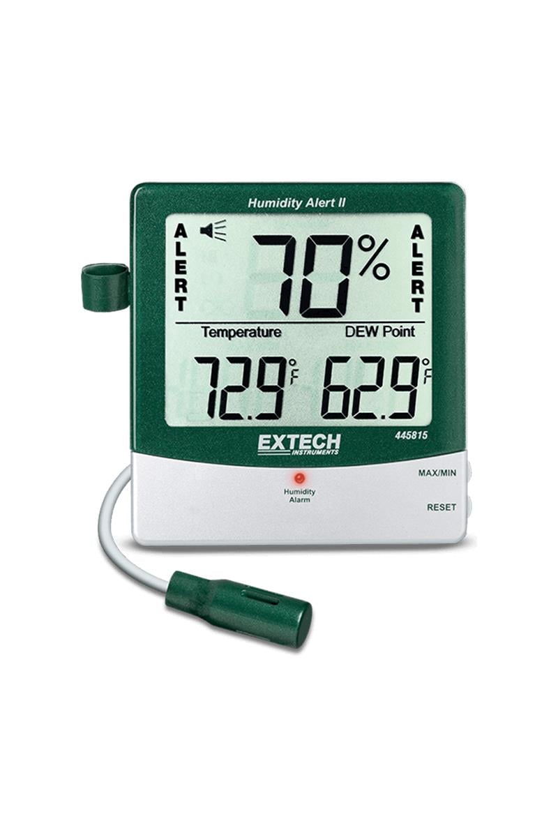 Extech 445815 Alarmlı Problu Nem Ölçer (Kalibre Edilebilir)
